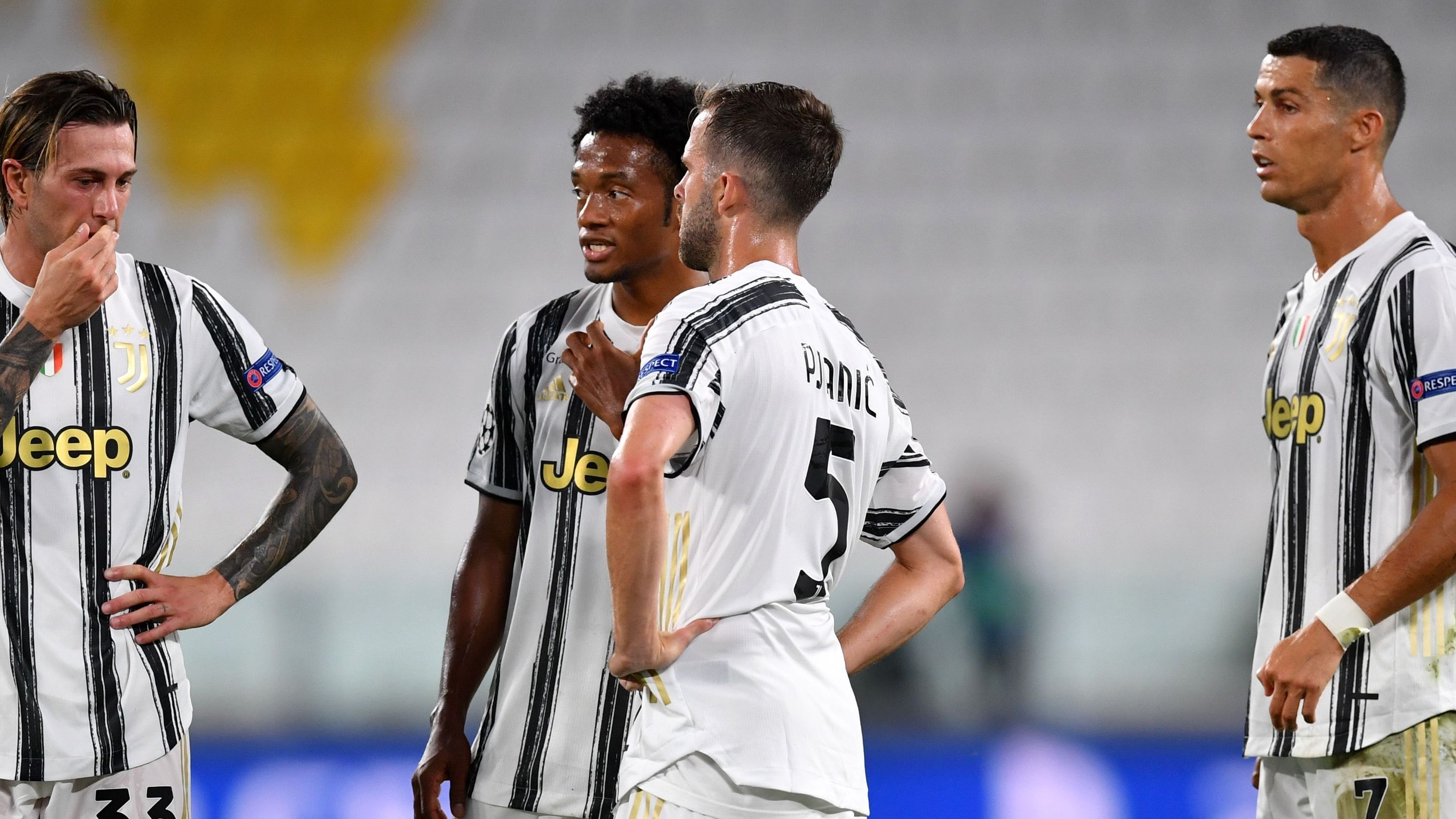 Miralem Pjanic Juventus Lyon UEFA Champions League