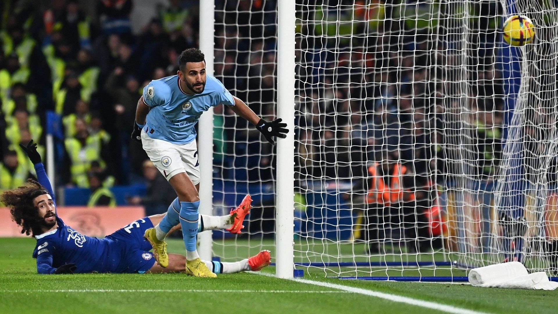 Mahrez goal Chelsea Manchester City