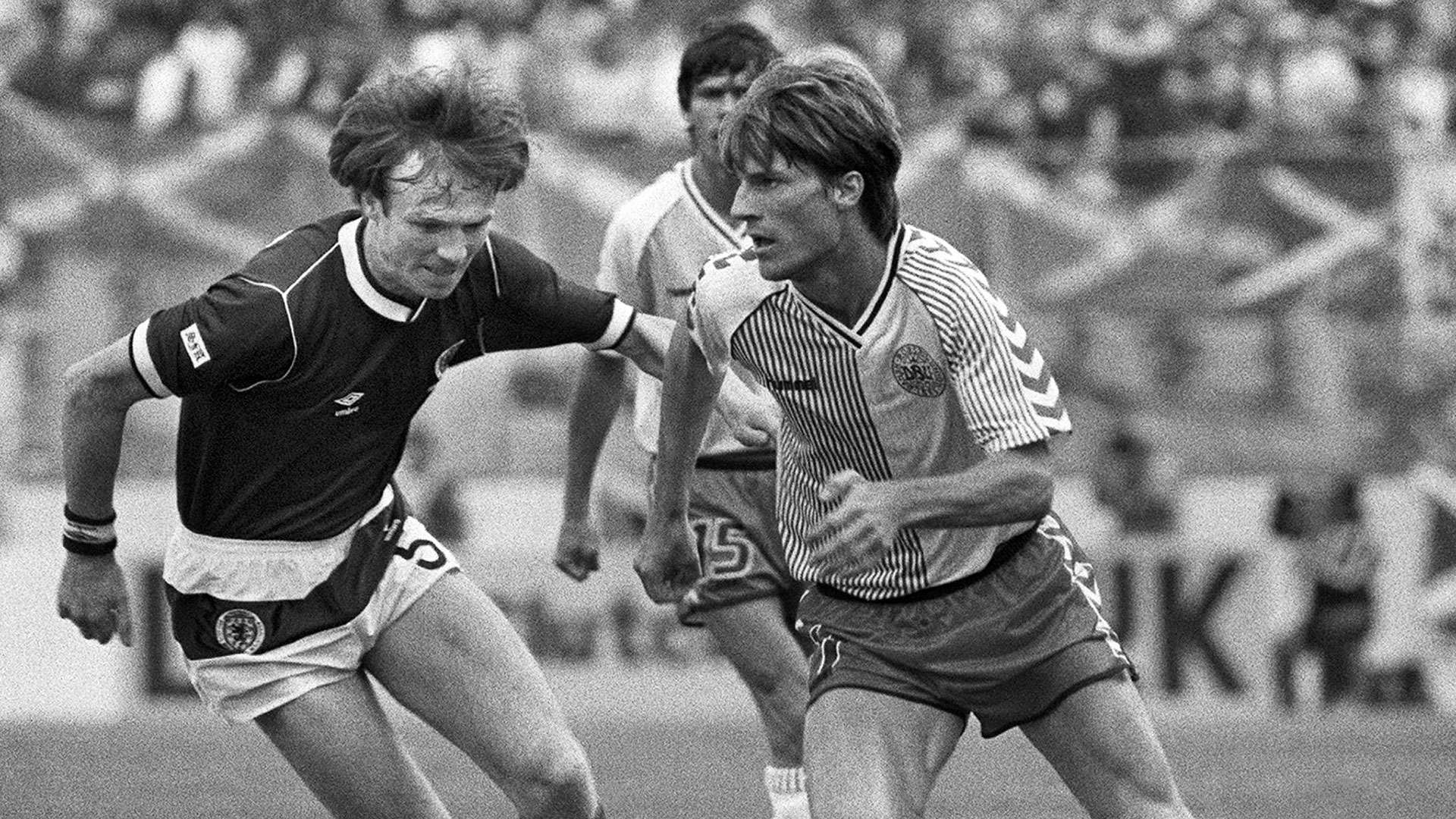Michael Laudrup Denmark Scotland 1986 World Cup