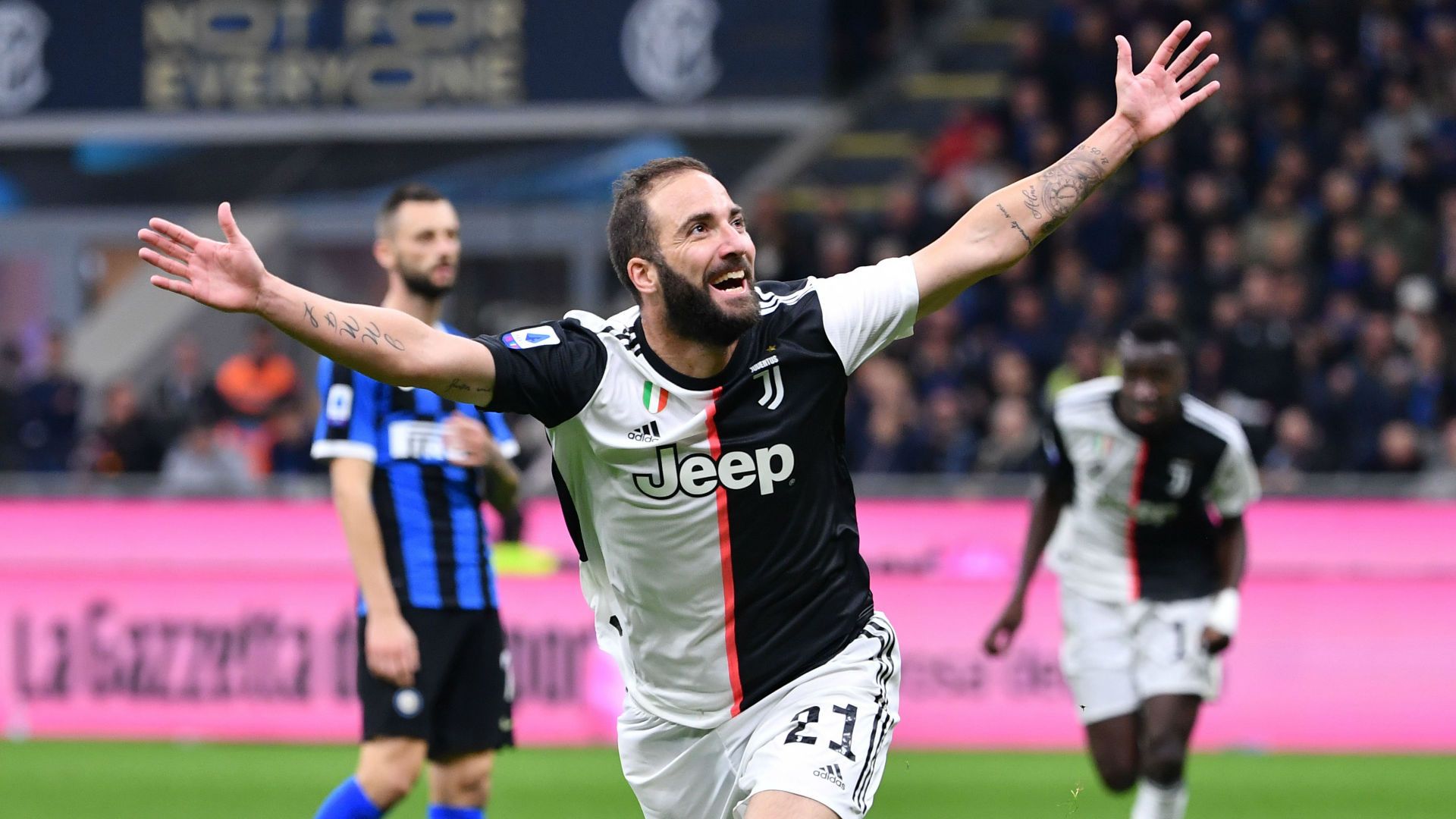 Higuain Juventus Inter 2019