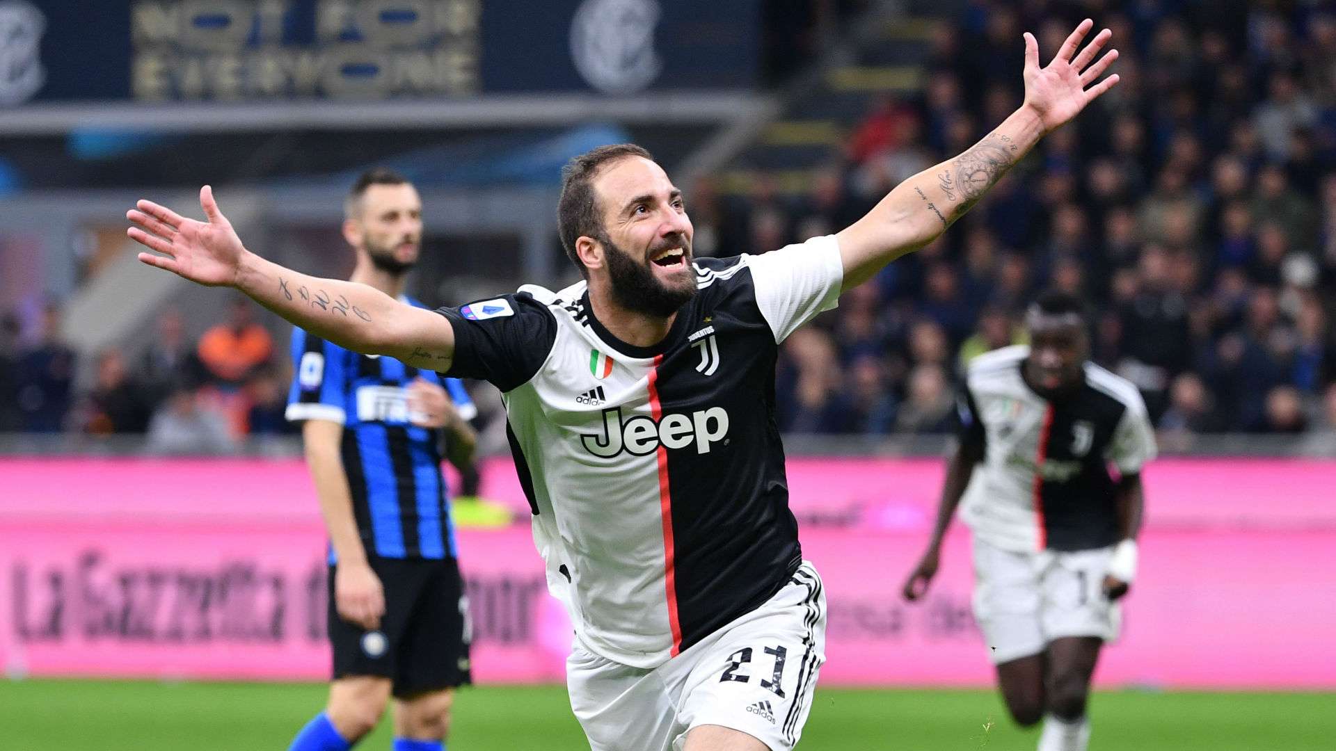 Higuain Juventus Inter 2019