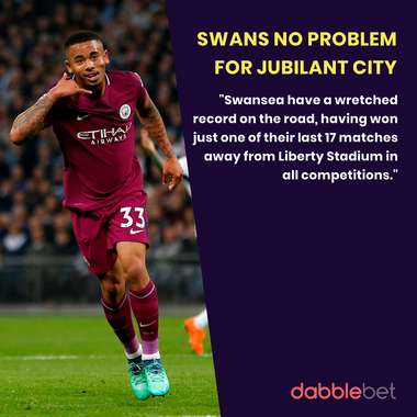 Man City Swansea graphic