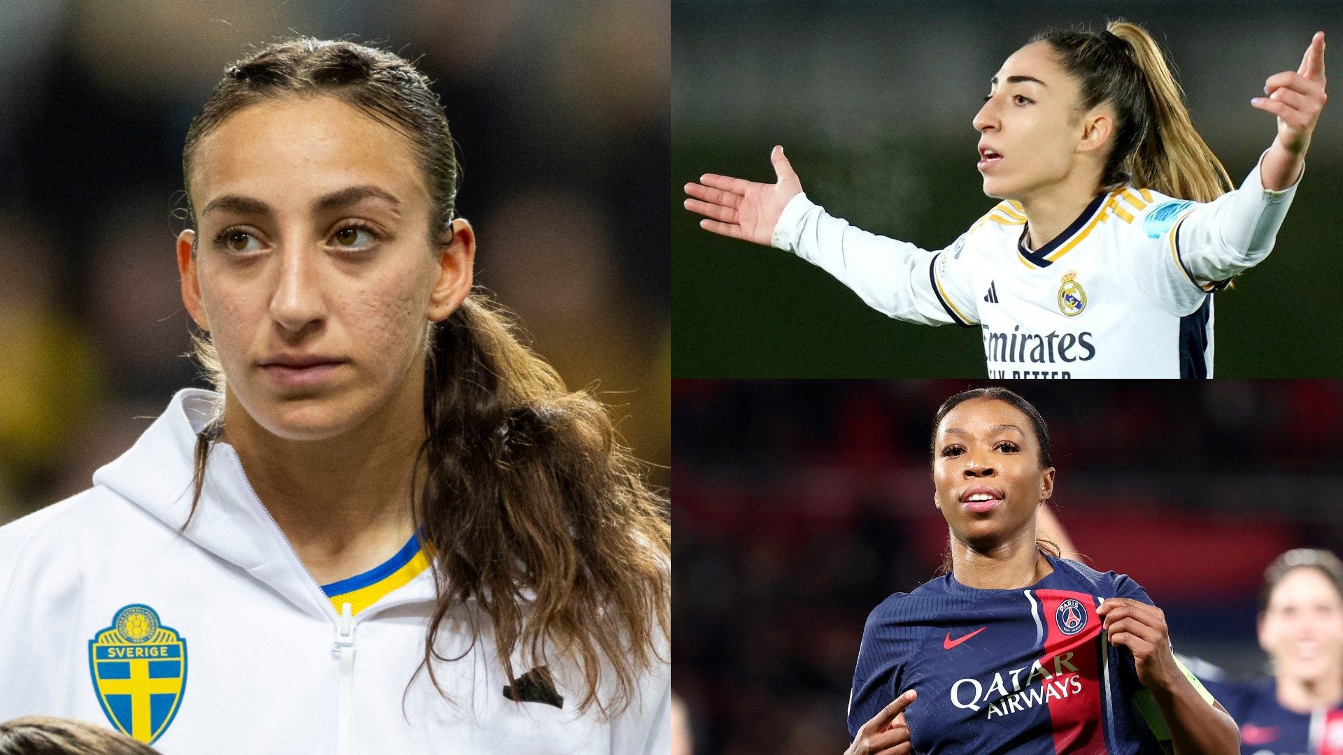 Rosa Kafaji Real Madrid PSG composite