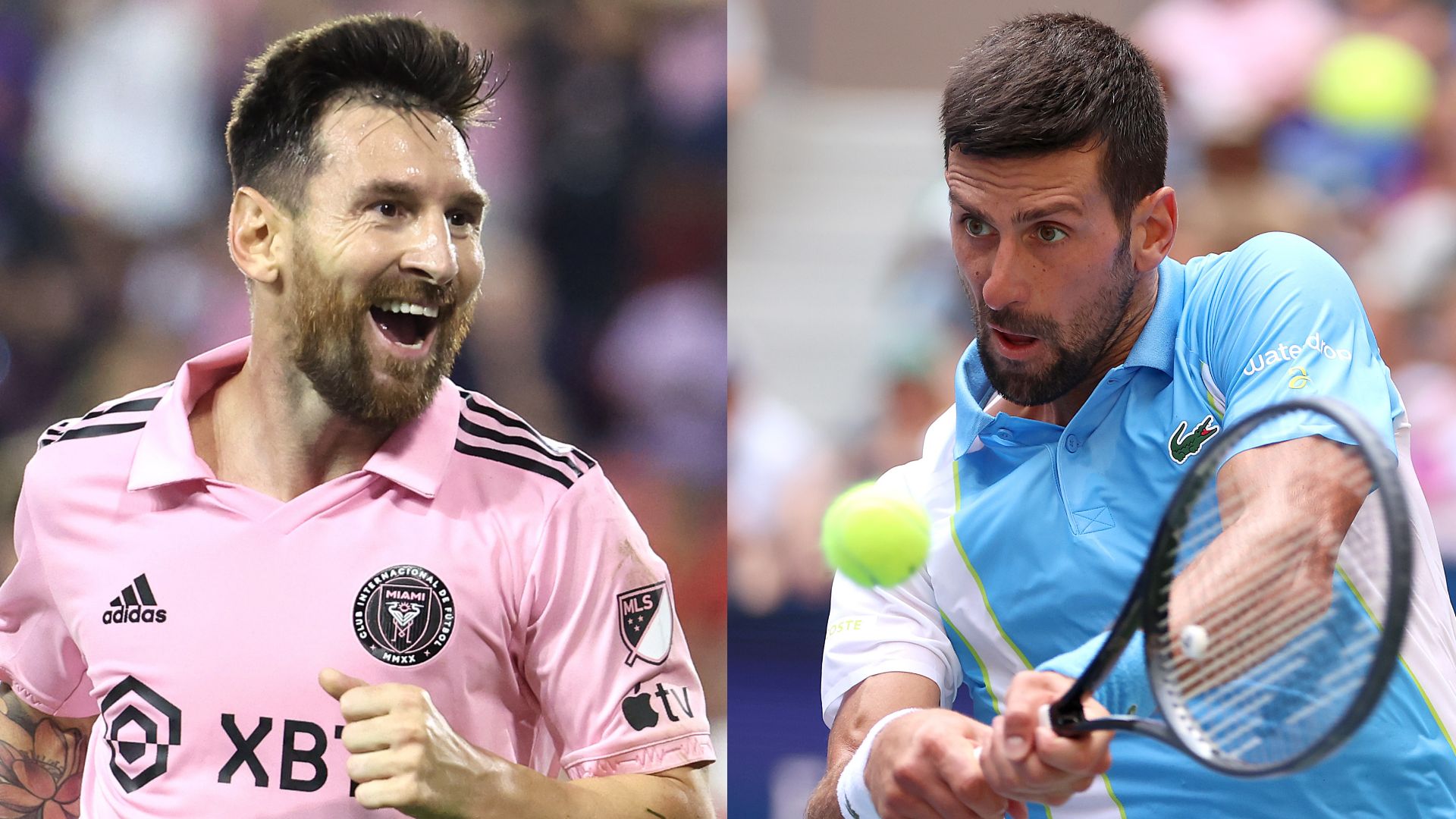 Lionel Messi Novak Djokovic