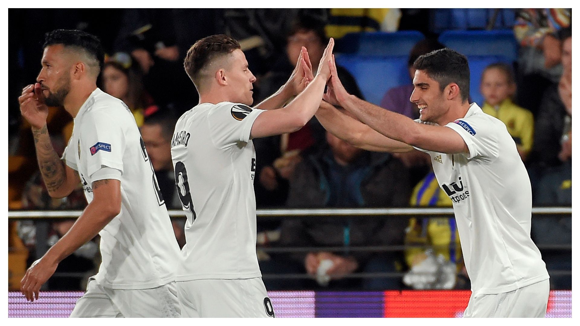 Guedes Gameiro Villarreal Valencia Europa League