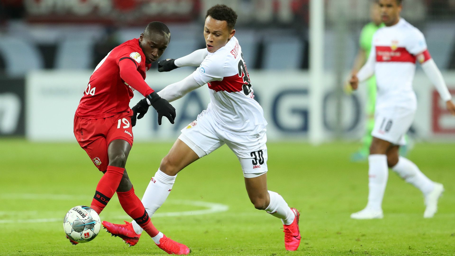 MOUSSA DIABY BAYER LEVERKUSEN ROBERTO MASSIMO STUTTGART DFB POKAL GERMAN CUP 05022020