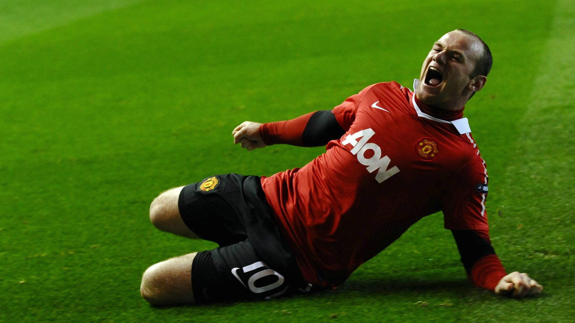 Wayne Rooney Manchester United Premier League 2010