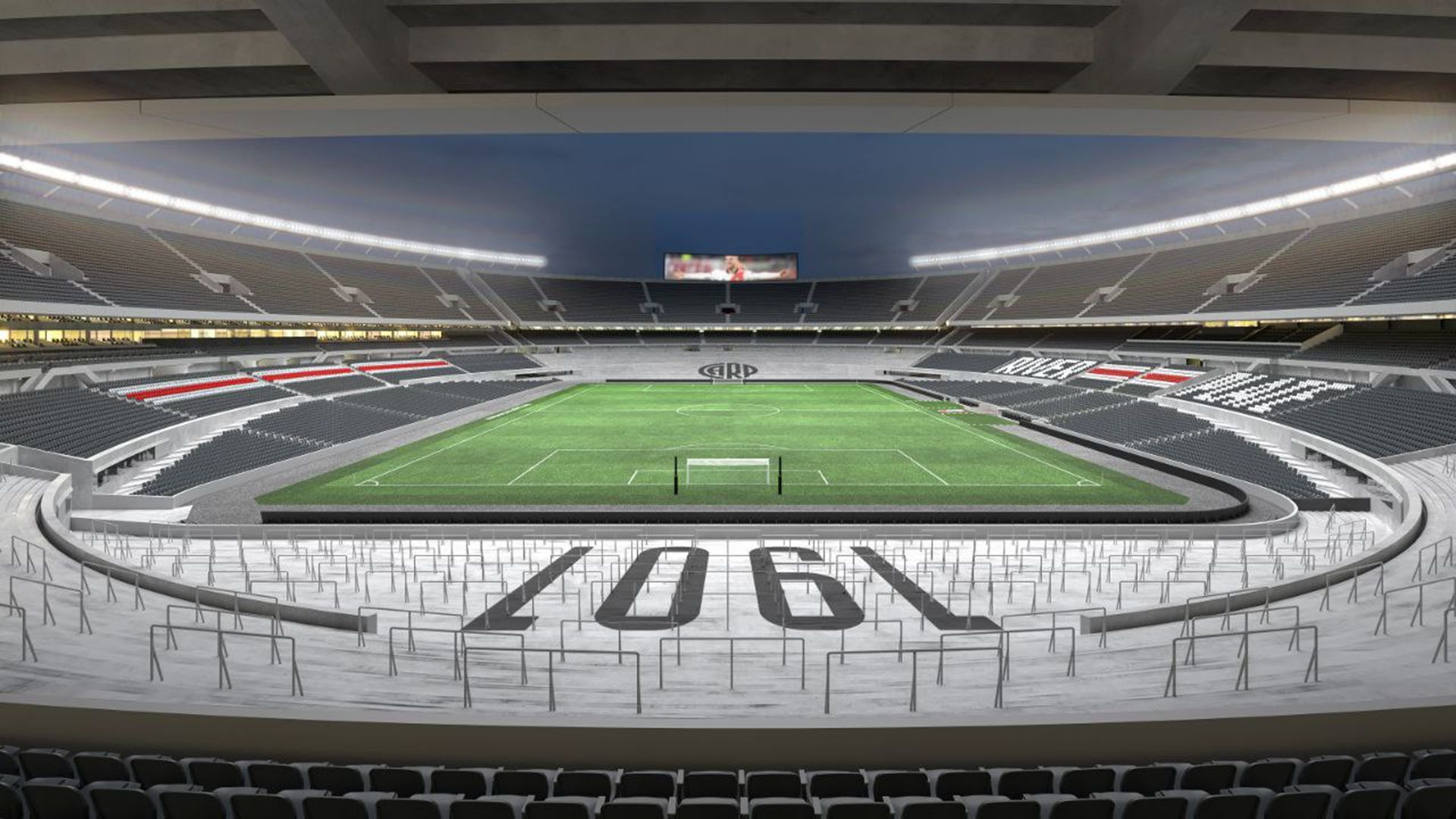 Estadio Monumental Remodelacion Maqueta