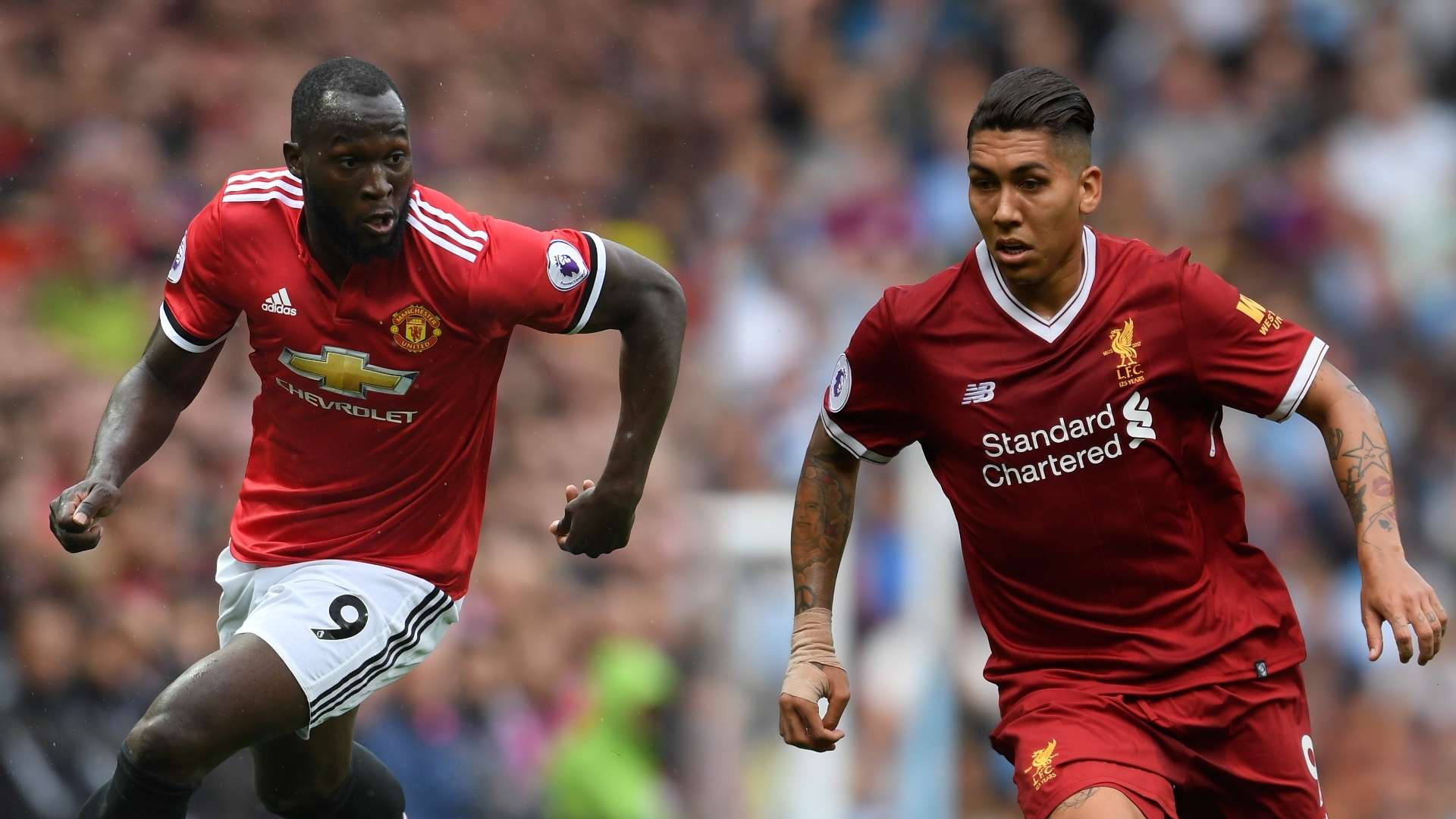 Romelu Lukaku, Roberto Firmino split