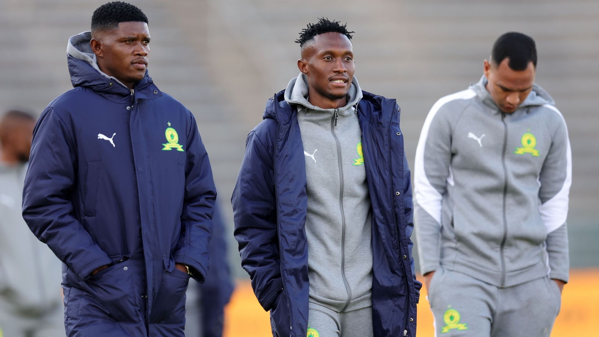 Bathusi Aubaas, Thapelo Maseko and Fawaaz Basadien, Mamelodi Sundowns