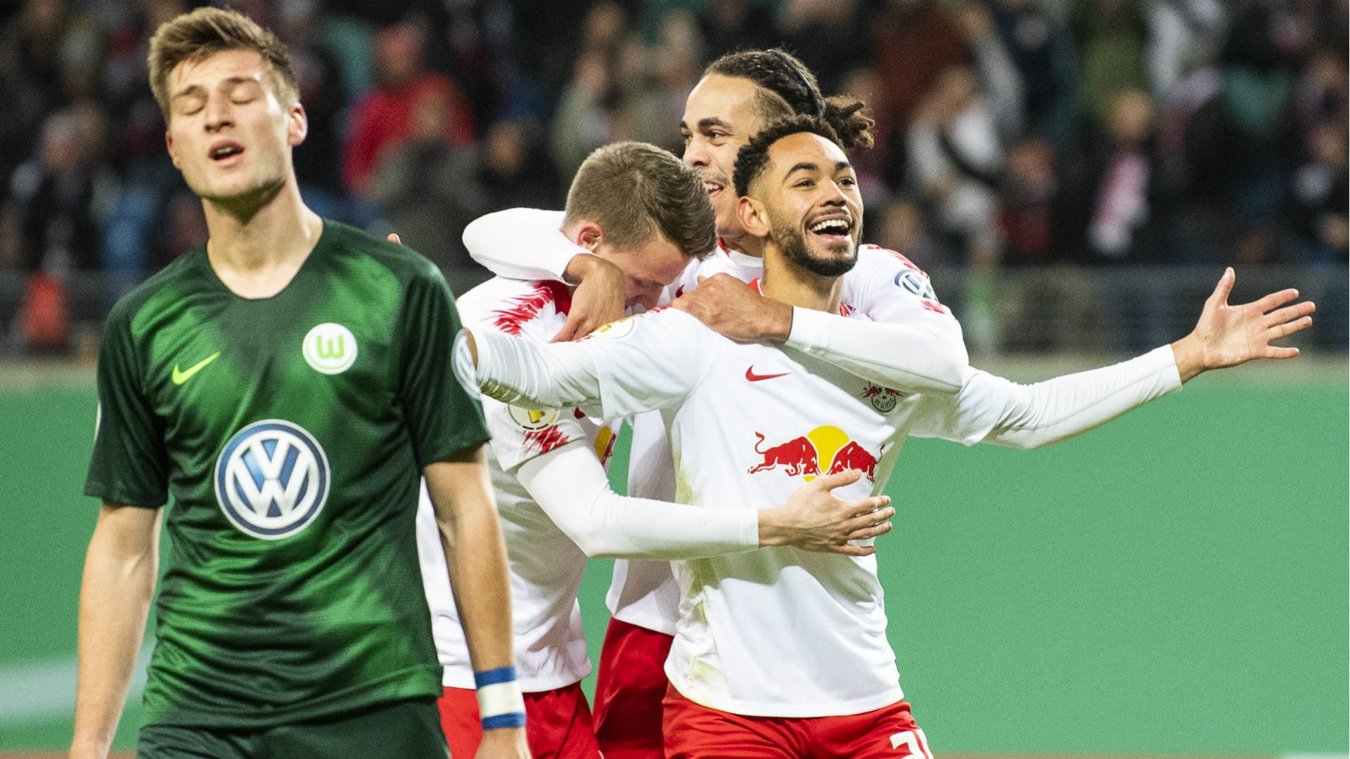 Matheus Cunha RB Leipzig VfL Wolfsburg DFB Pokal 06022019