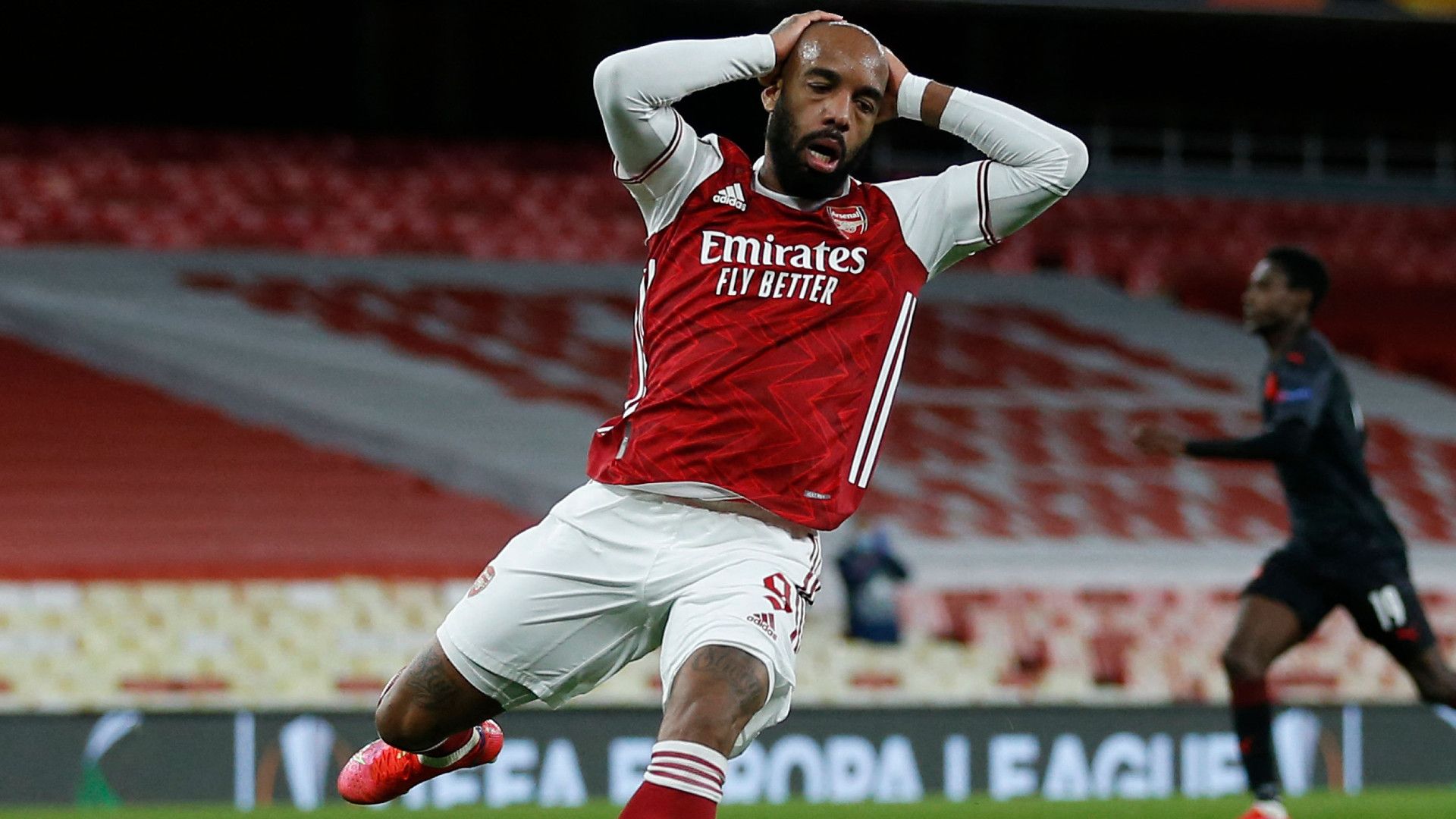 ALEXANDRE LACAZETTE ARSENAL EUROPA LEAGUE 08042021