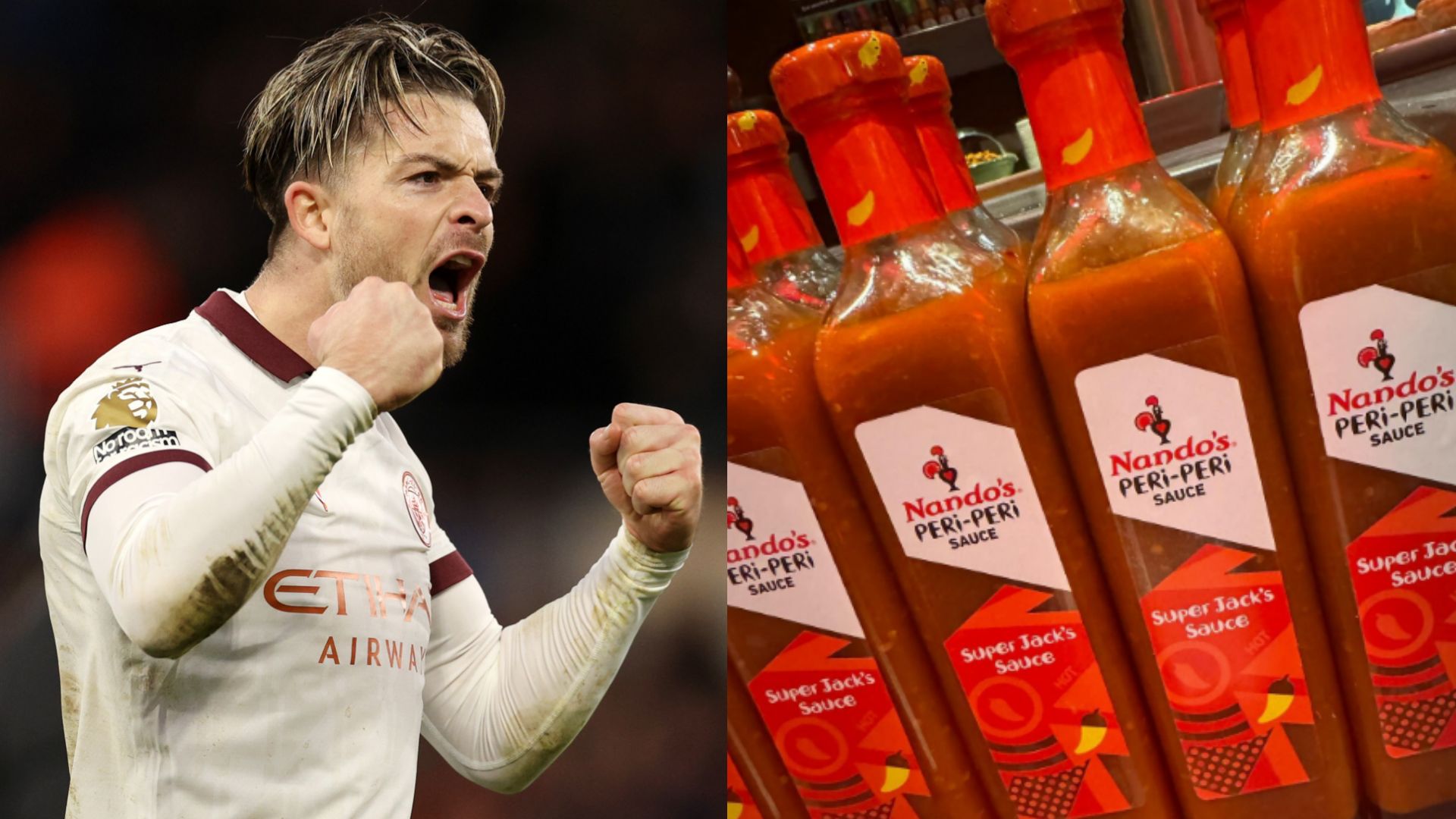 Jack Grealish Nando's split