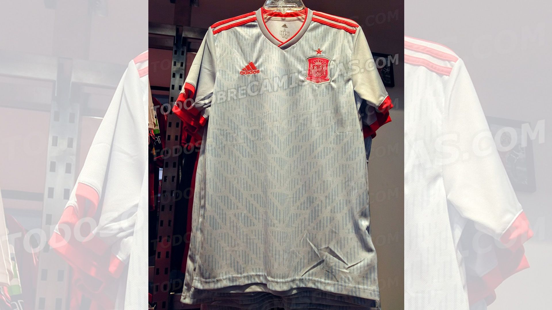 España Camiseta Alternativa 2018 Filtrada