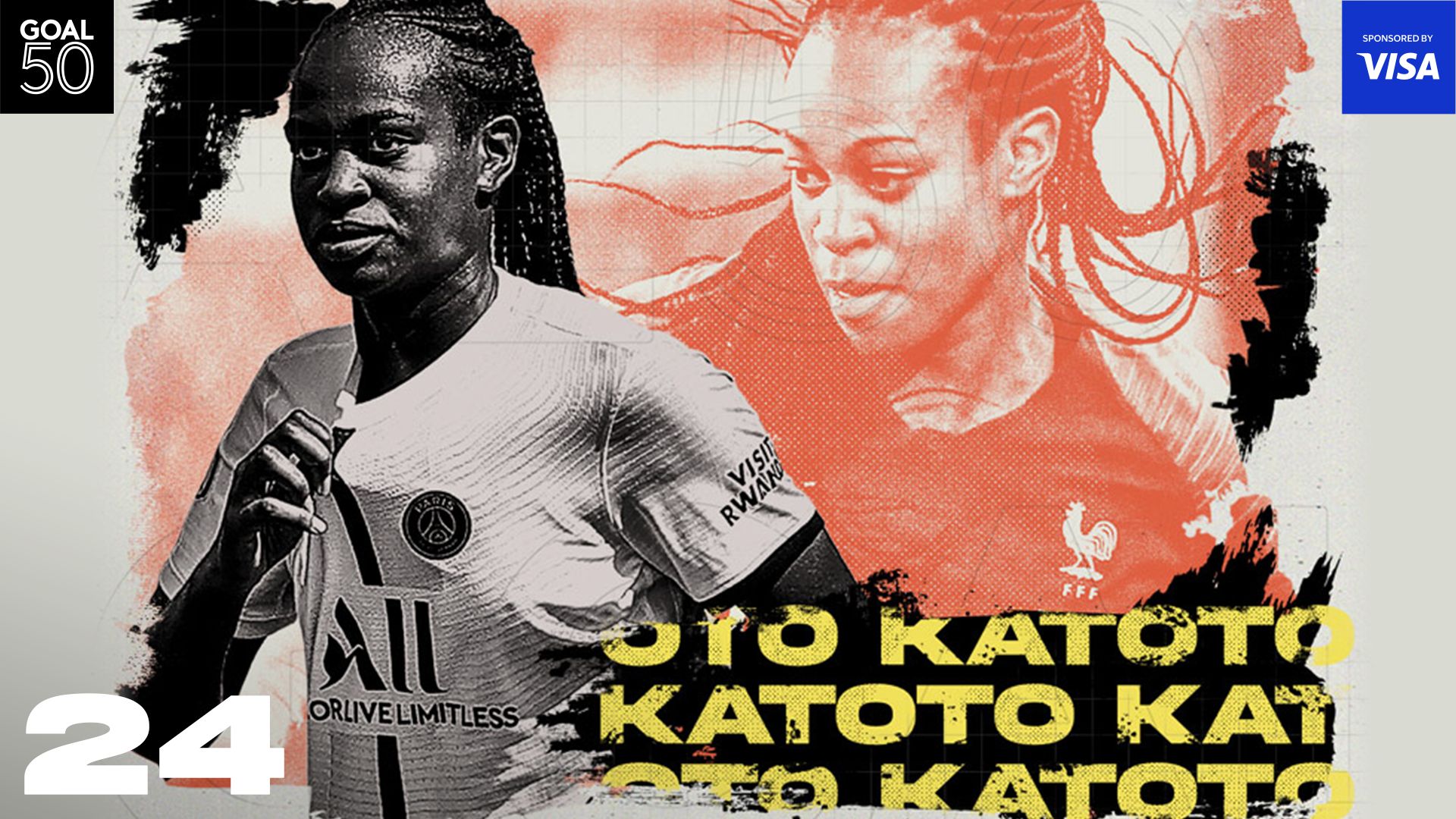Marie-Antoinette Katoto GOAL50 2021