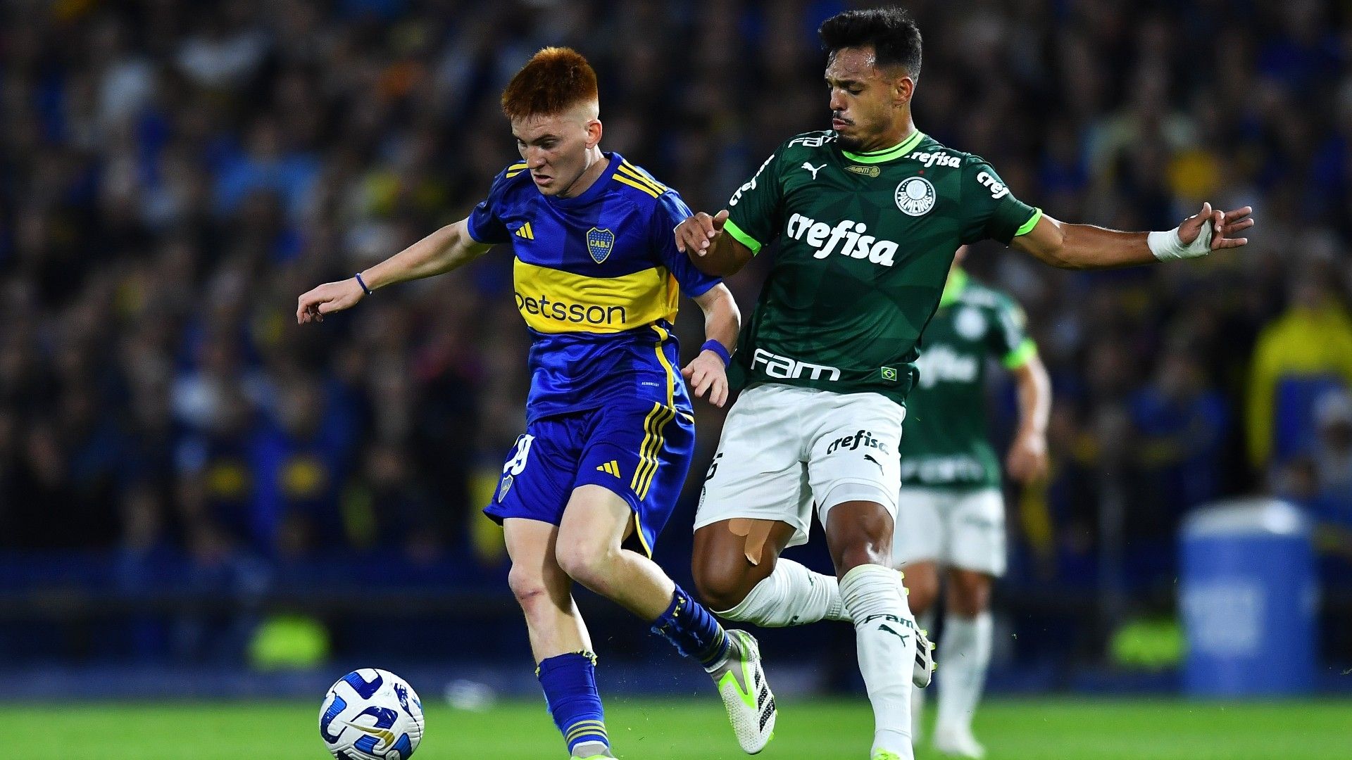 Valentin Barco Boca Palmeiras Copa Libertadores 28092023