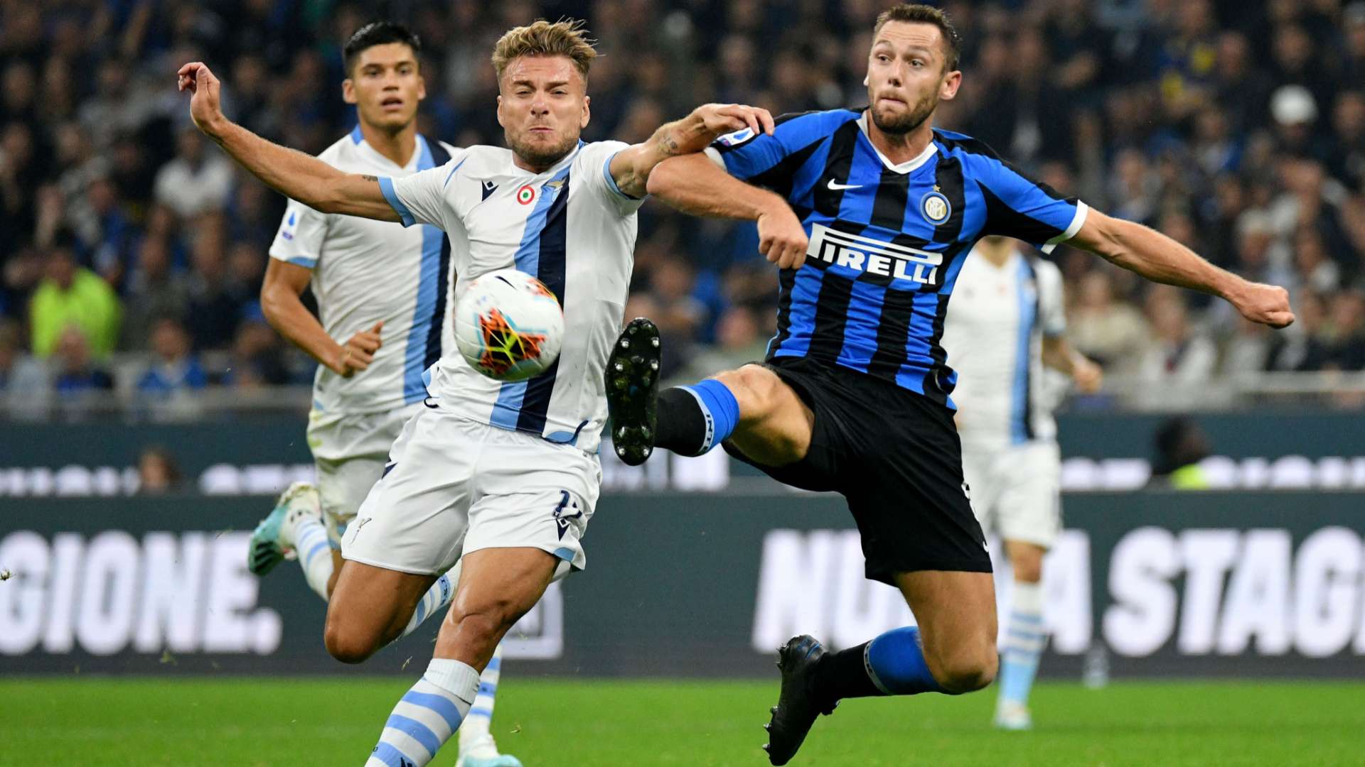 Ciro Immobile Stefan de Vrij SS Lazio - Internazionale 09252019
