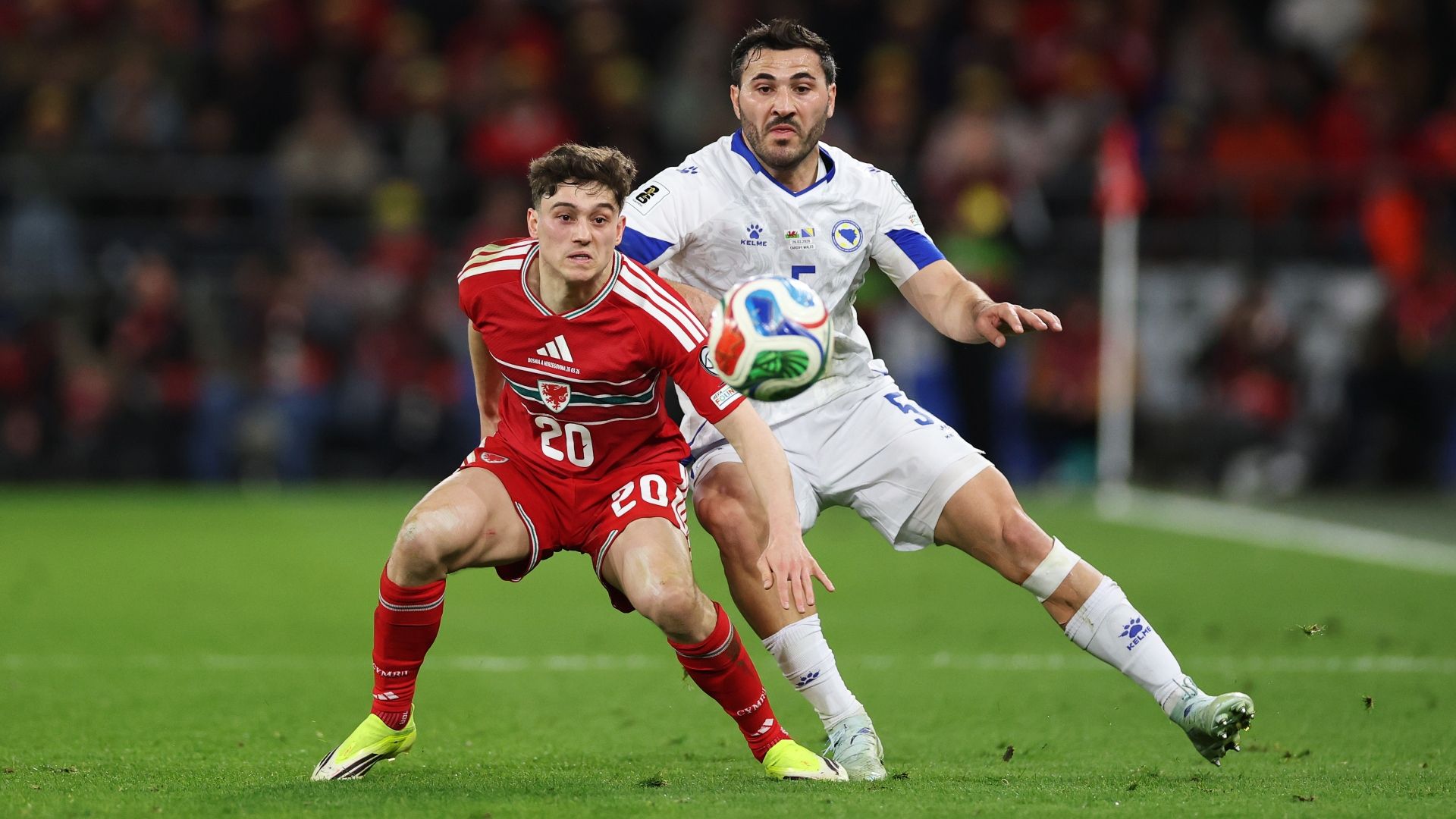 Wales Bosnia James Kolasinac