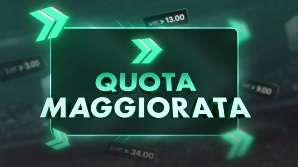 quota maggiorata bet365