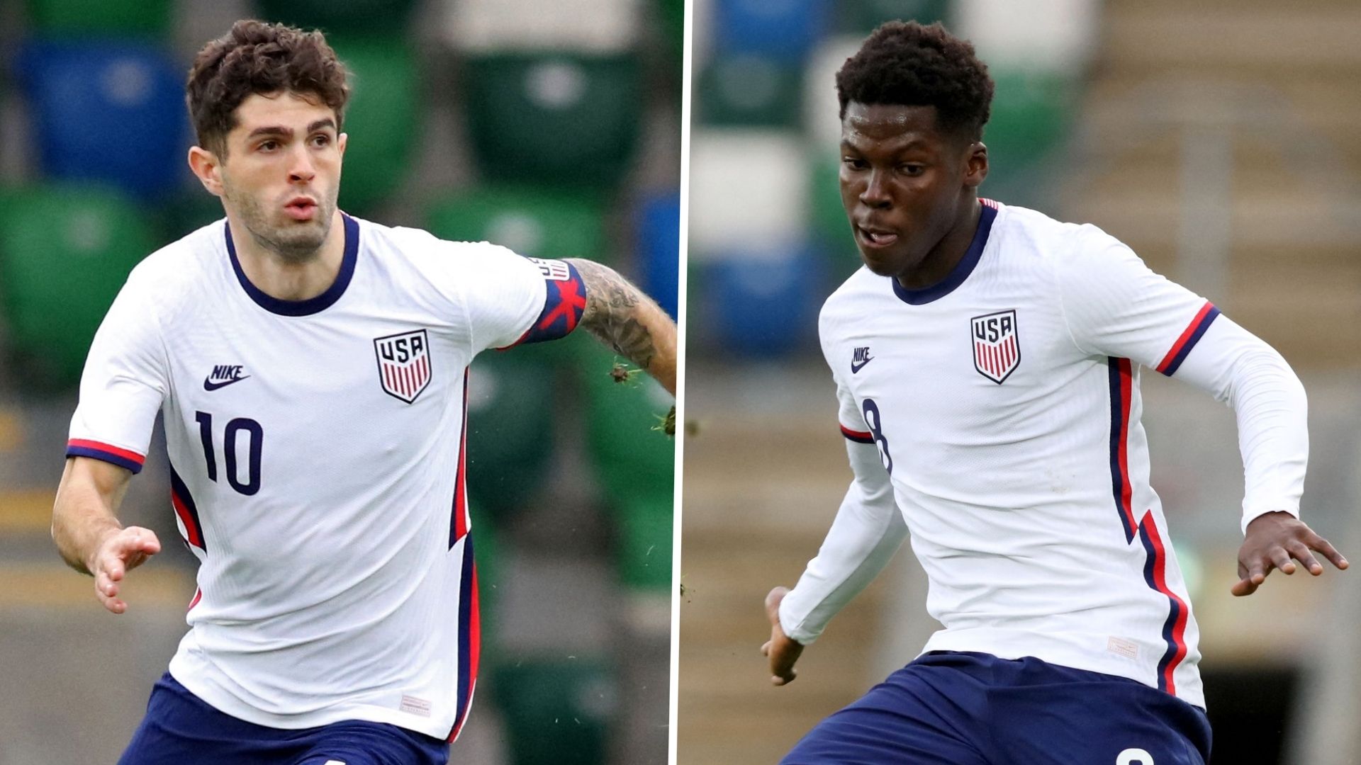 Yunus Musah Christian Pulisic USMNT GFX