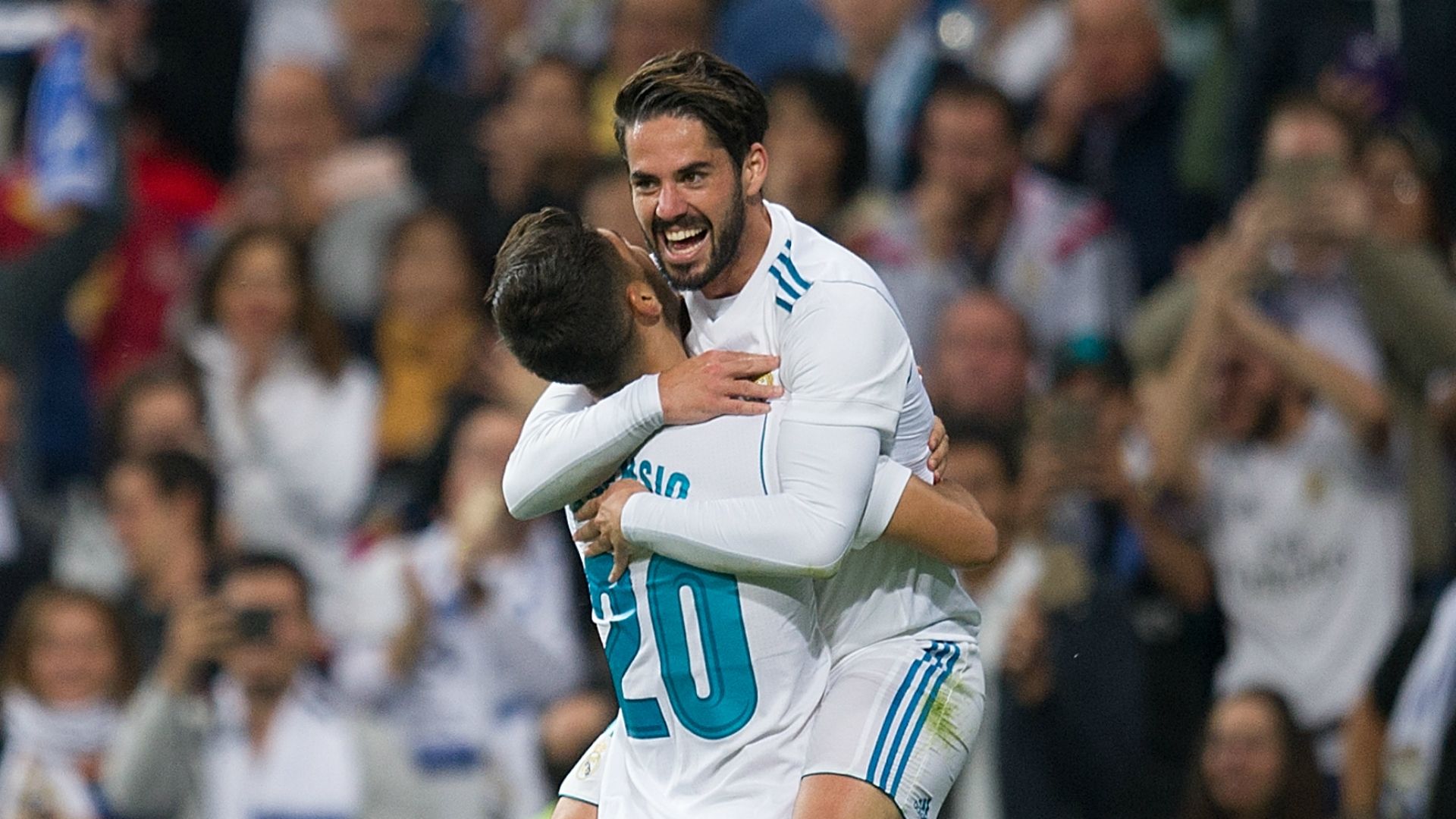 Marco Asensio and Isco