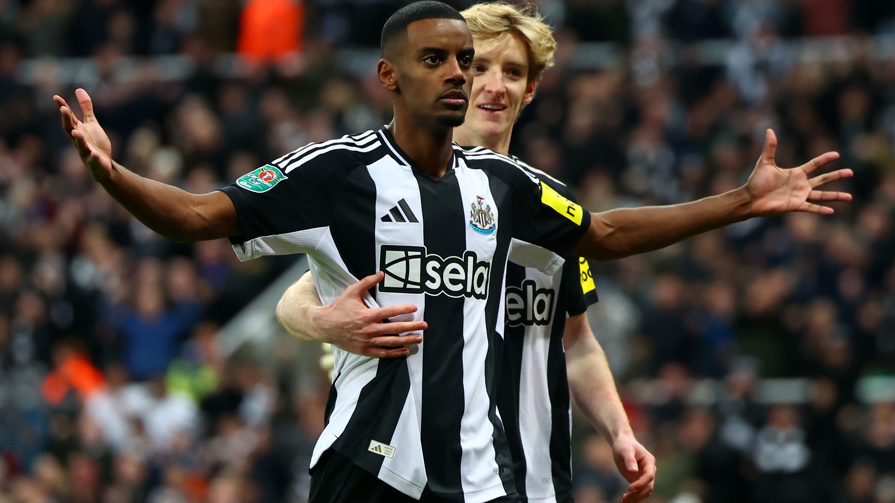 Alexander Isak Newcastle Arsenal 2024-25