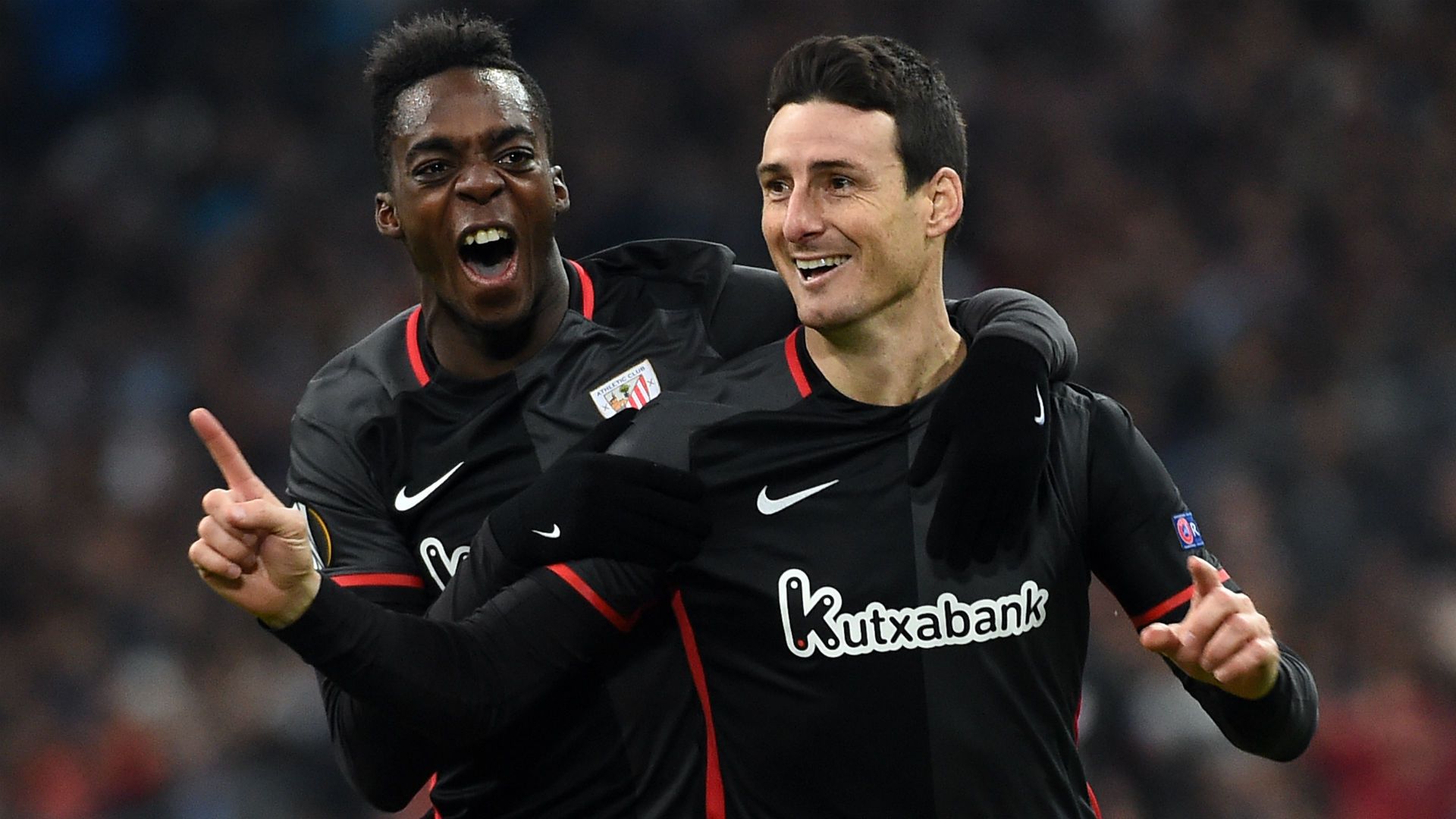 Aritz Aduriz Marseille Athletic Bilbao UEFA Europa League 18022016