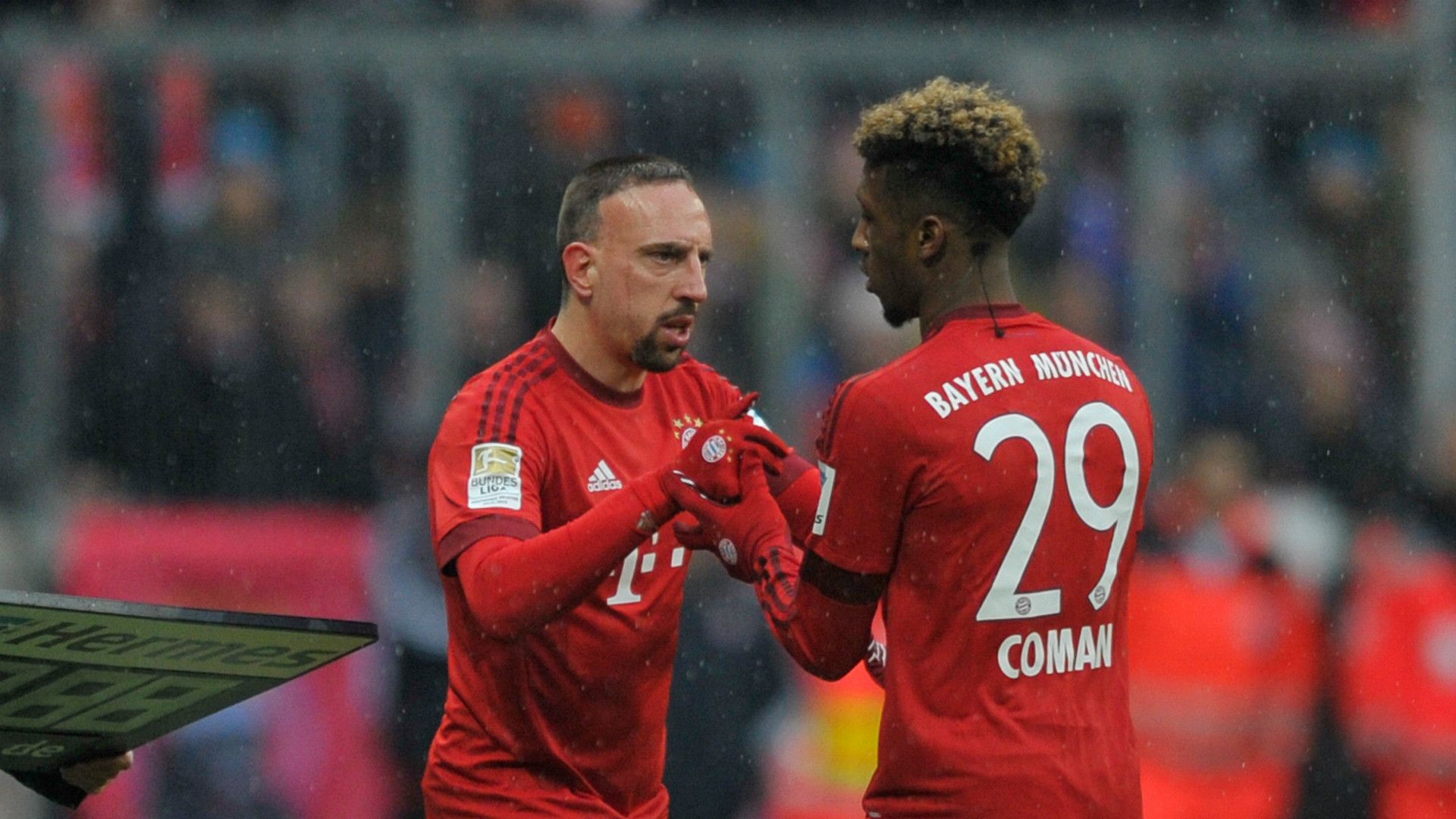 Franck Ribery Kingsley Coman FC Bayern 2016