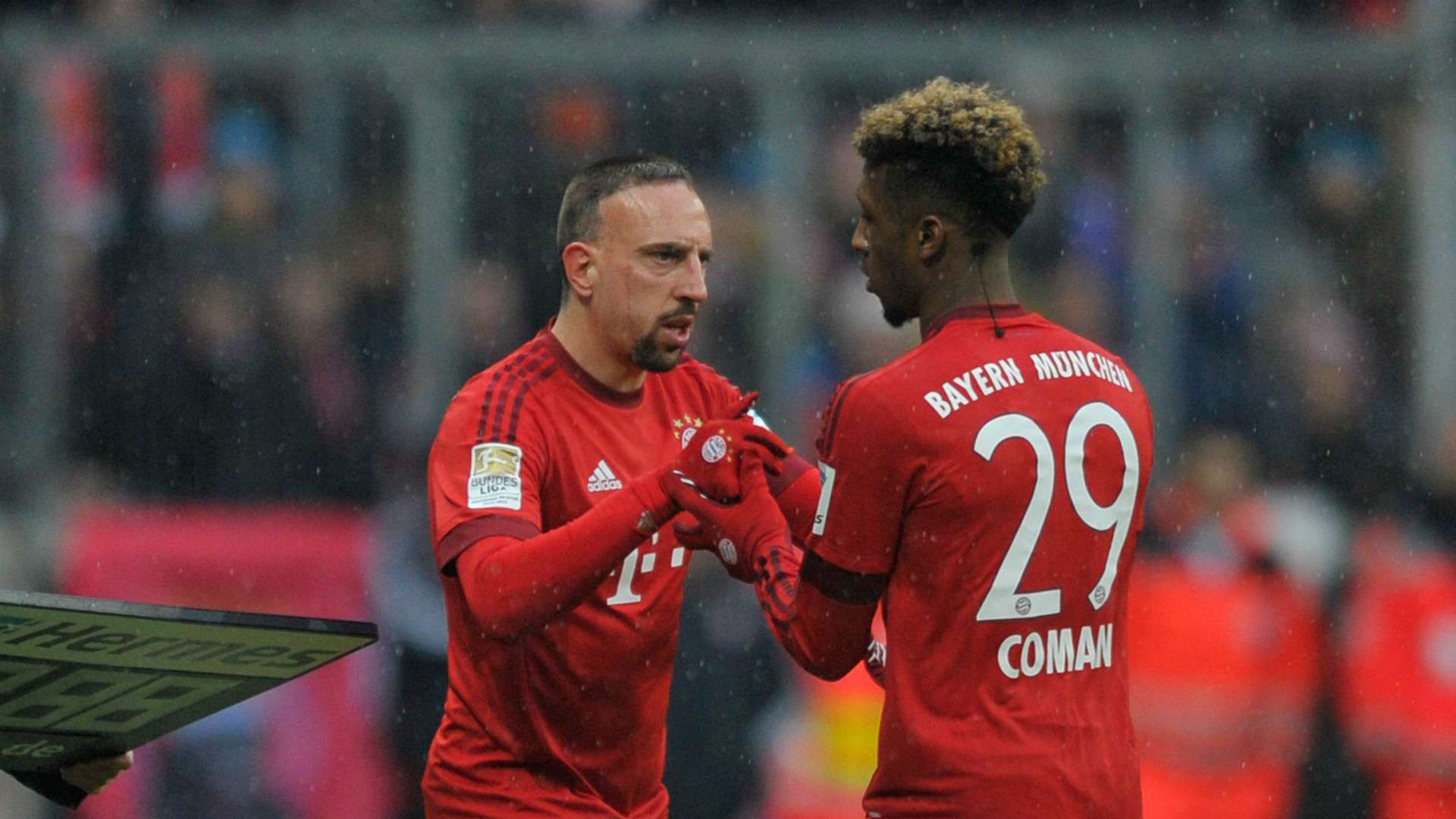 Franck Ribery Kingsley Coman FC Bayern 2016