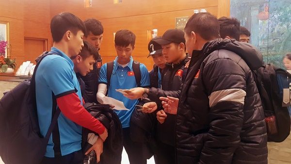 U23 Việt Nam đến Changshu