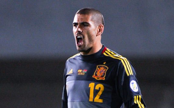 Victor Valdes, Spain vs Belarus 101113