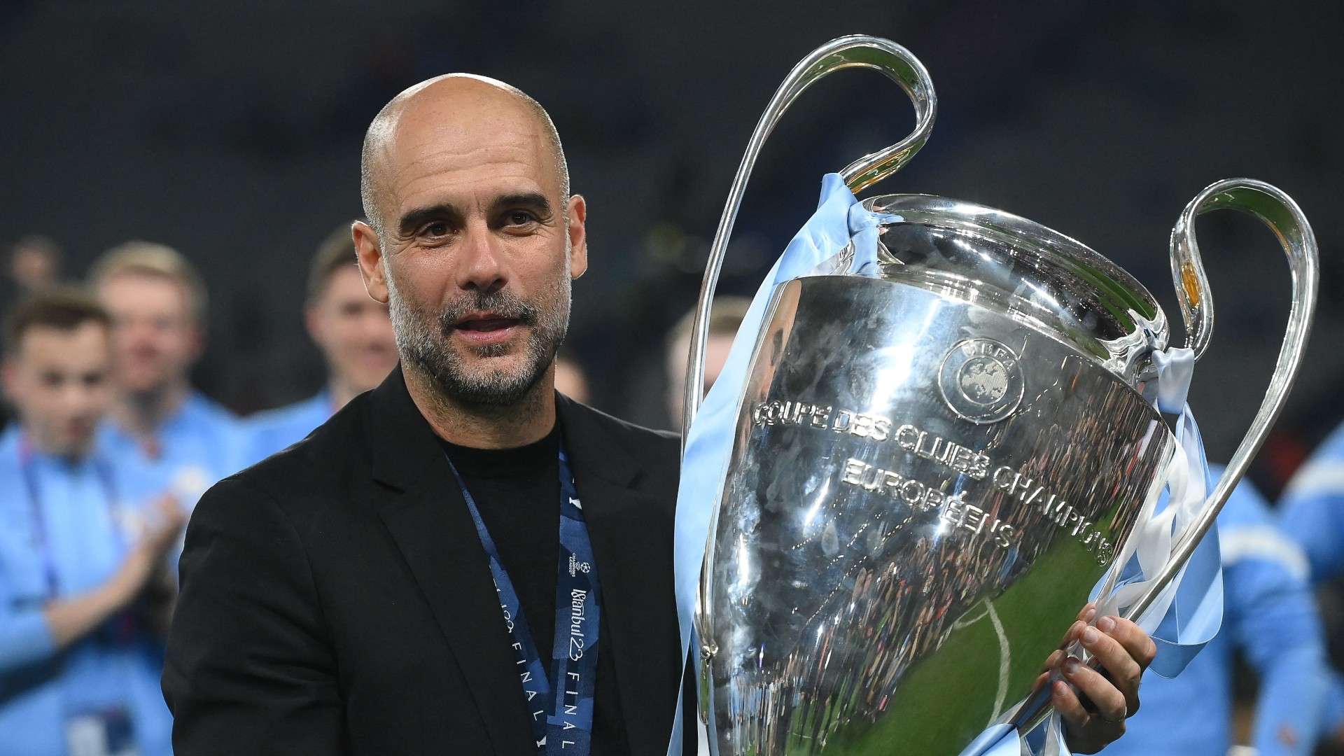 Manchester City's Spanish manager Pep Guardiola