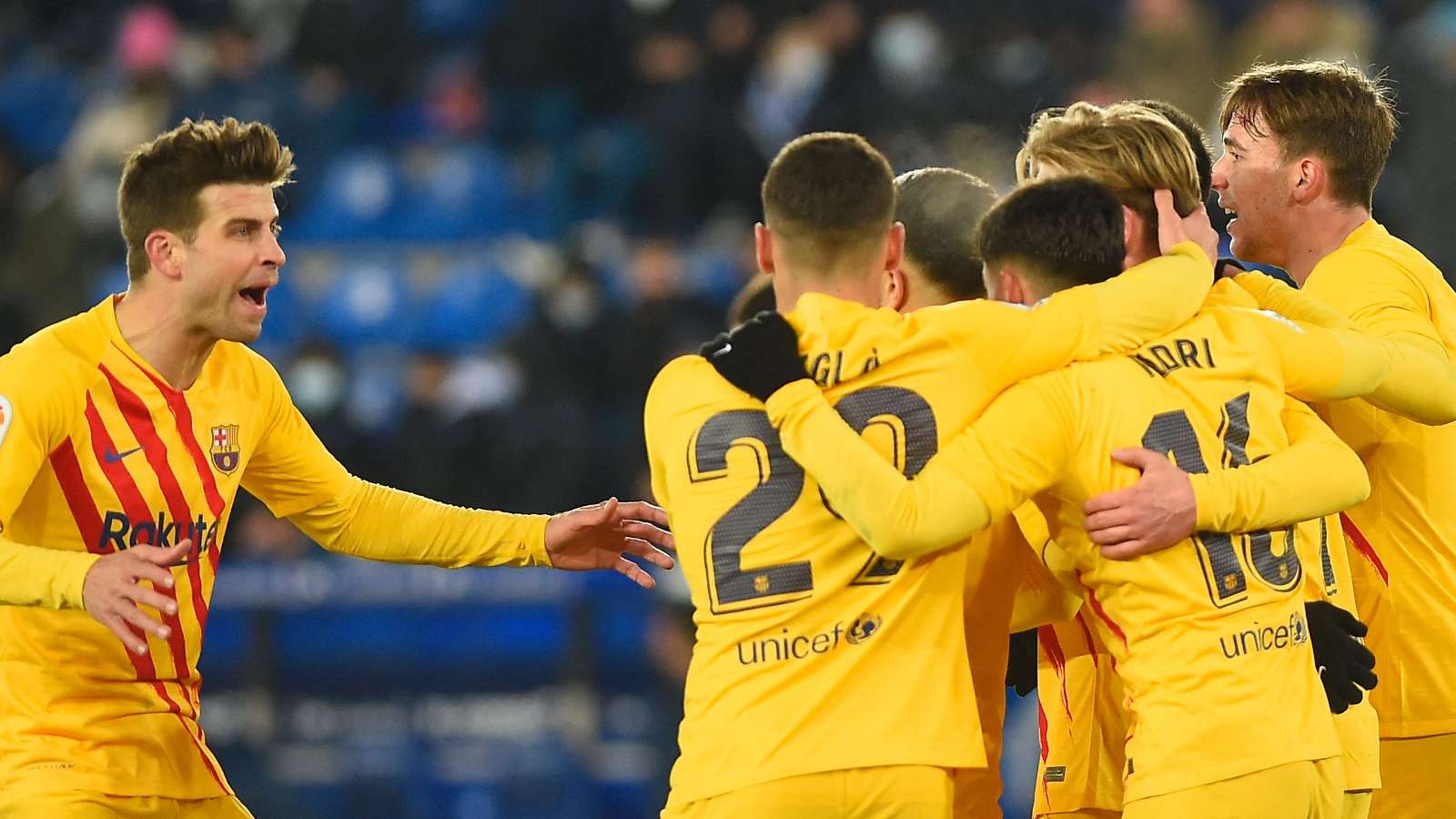 Alavés Barcelona liga 23012022