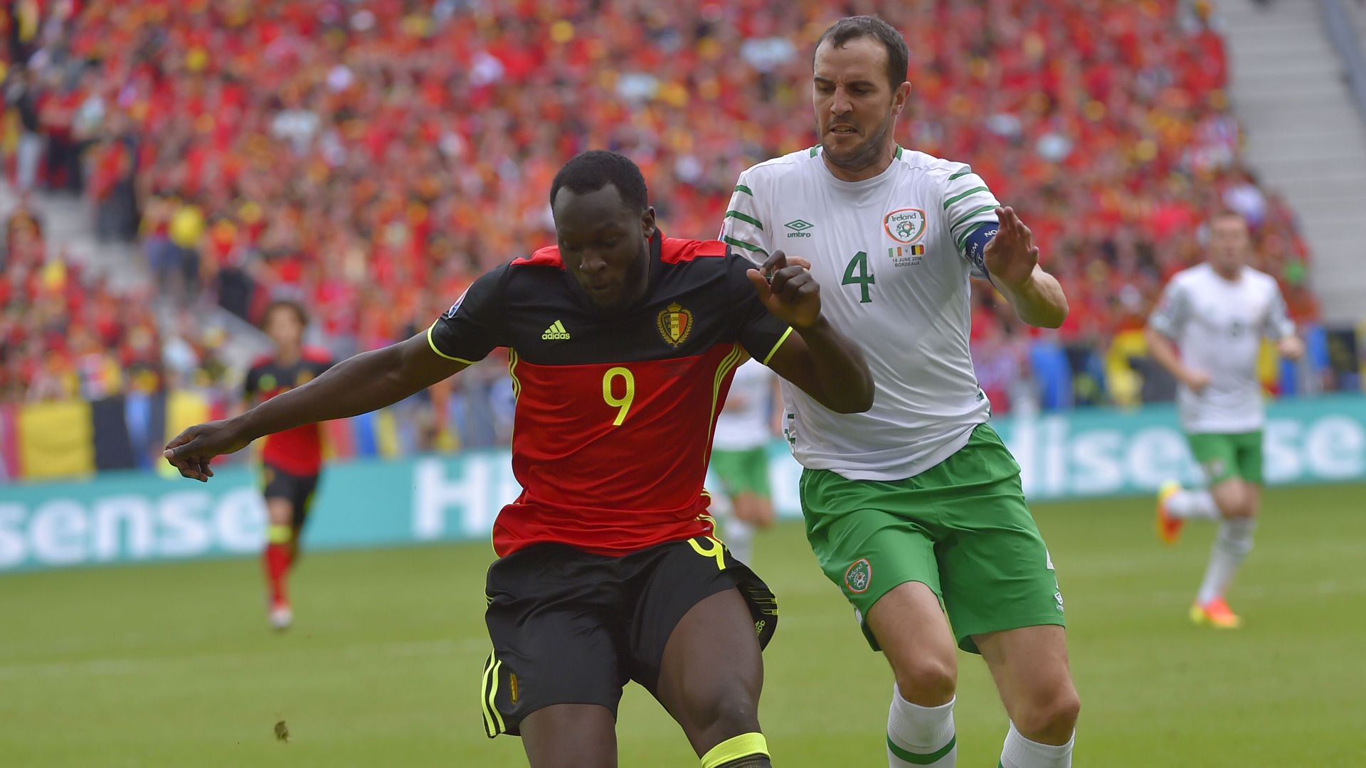 Romelu Lukaku John O'Shea Belgien Irland 06182016