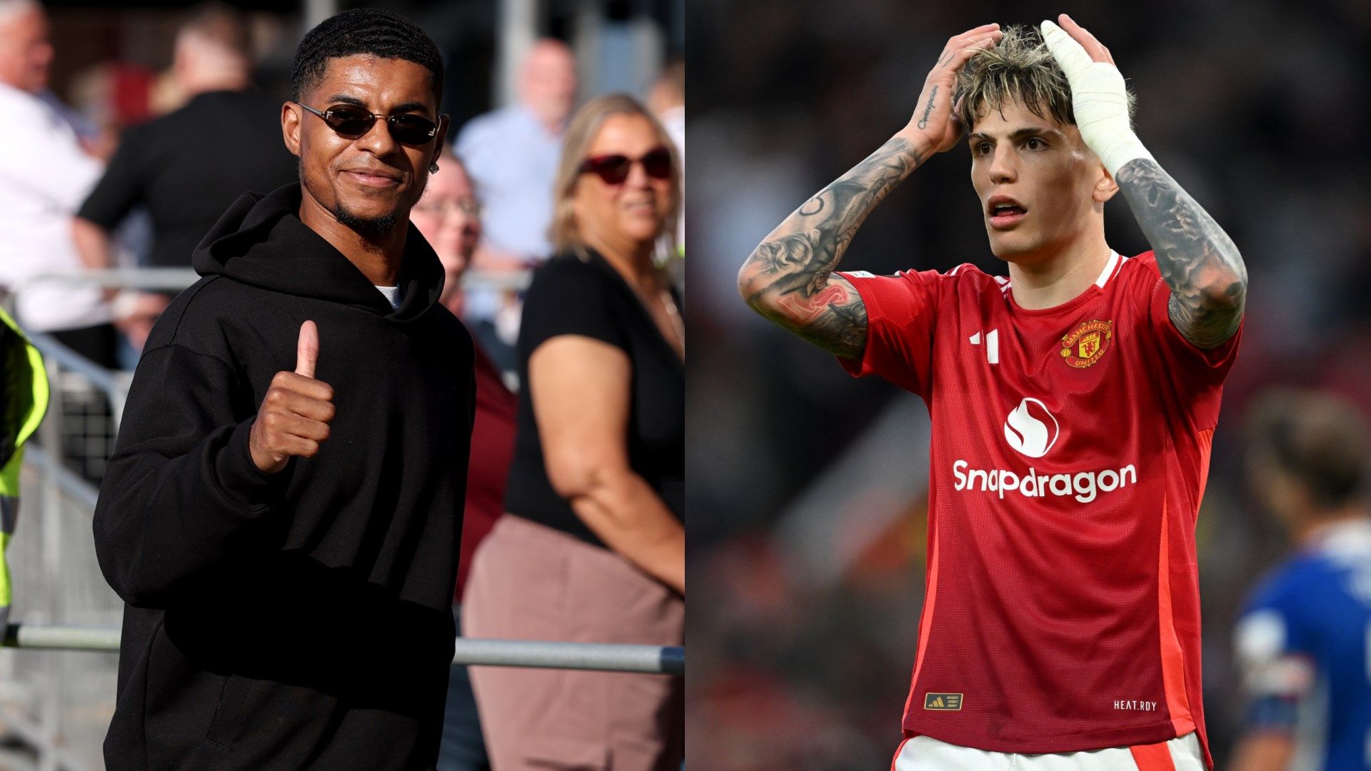 Marcus Rashford Alejandro Garnacho Man Utd