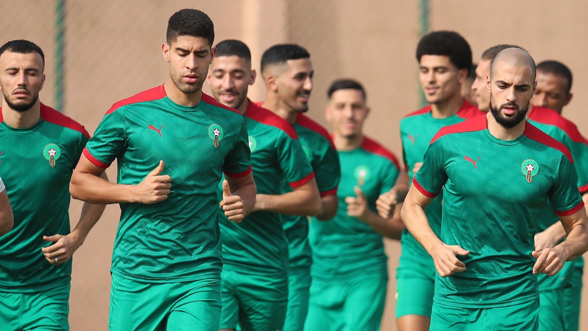 Sofyan Amrabat and Adam Masina, Morocco