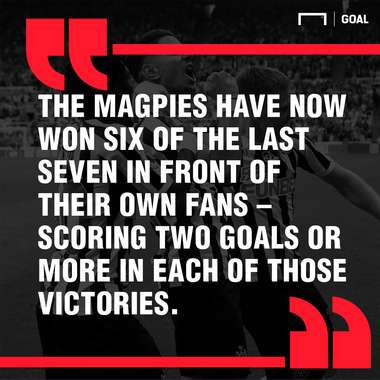 Newcastle Liverpool graphic