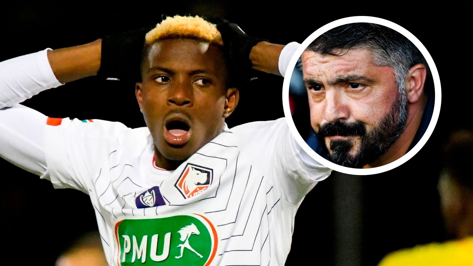 Victor Osimhen Gennaro Gattuso