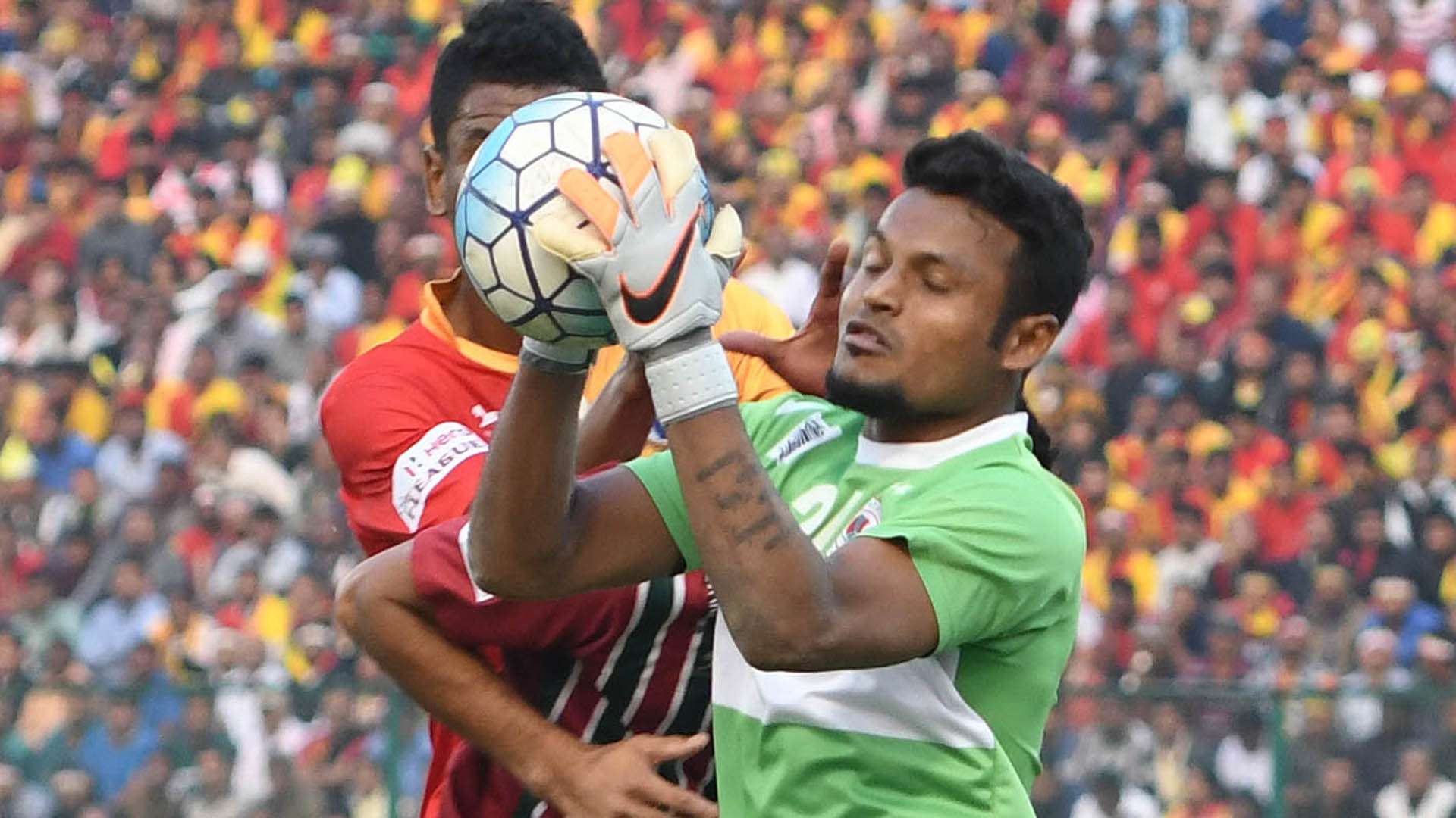 East Bengal Mohun Bagan I-League 2017