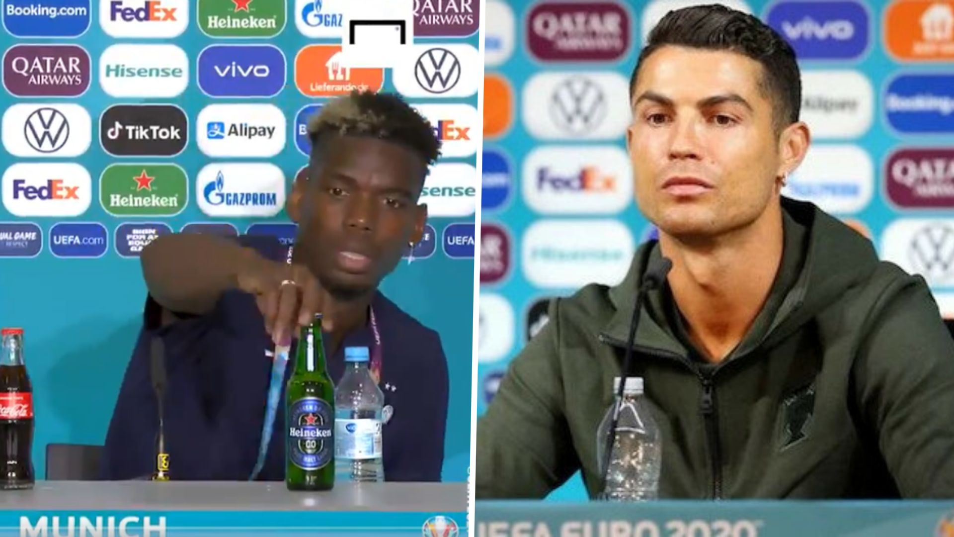 paul pogba cristiano ronaldo GFX