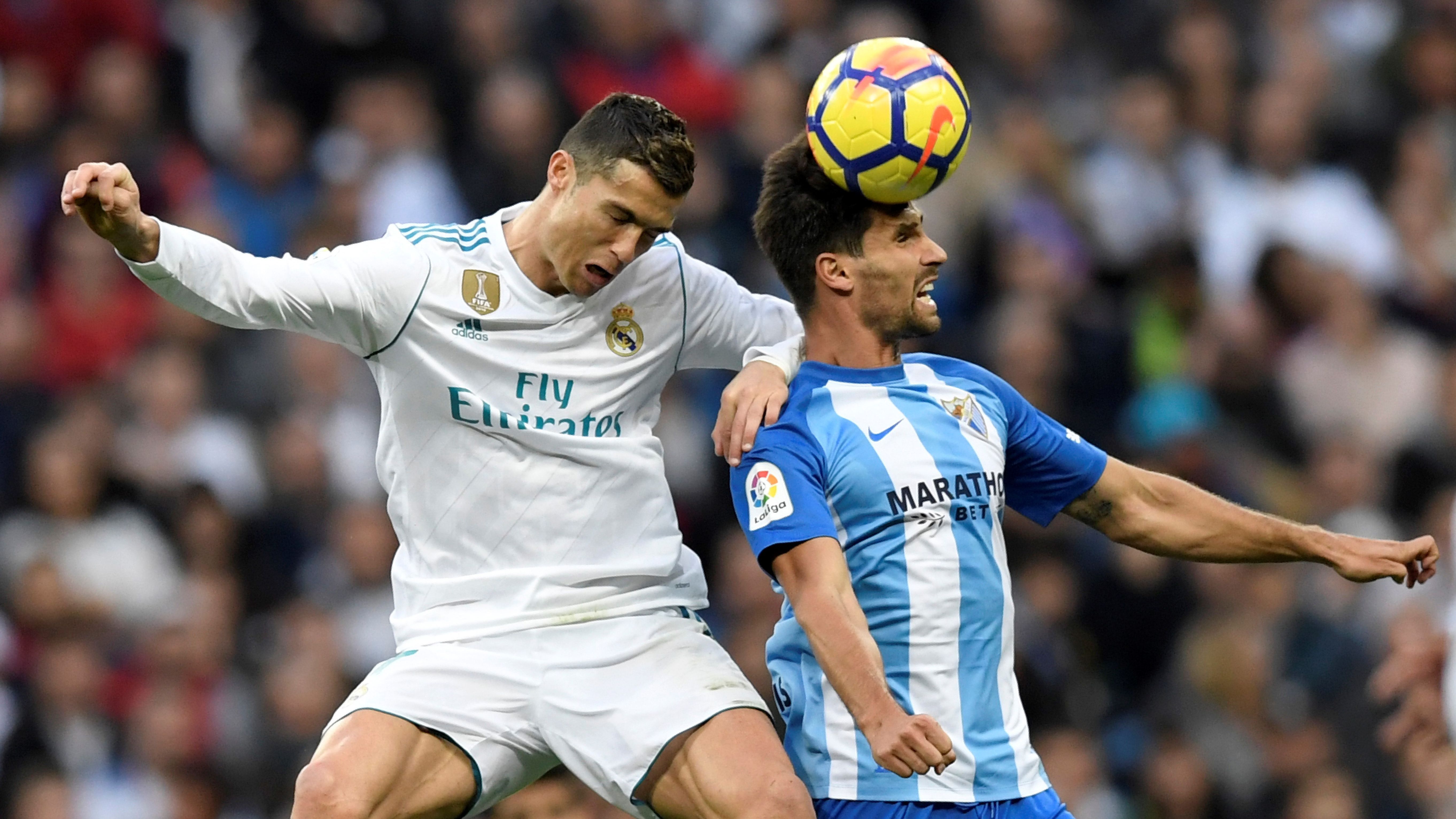 Cristiano Ronaldo  Adrian Gonzalez Real Madrid Malaga LaLiga 25112017