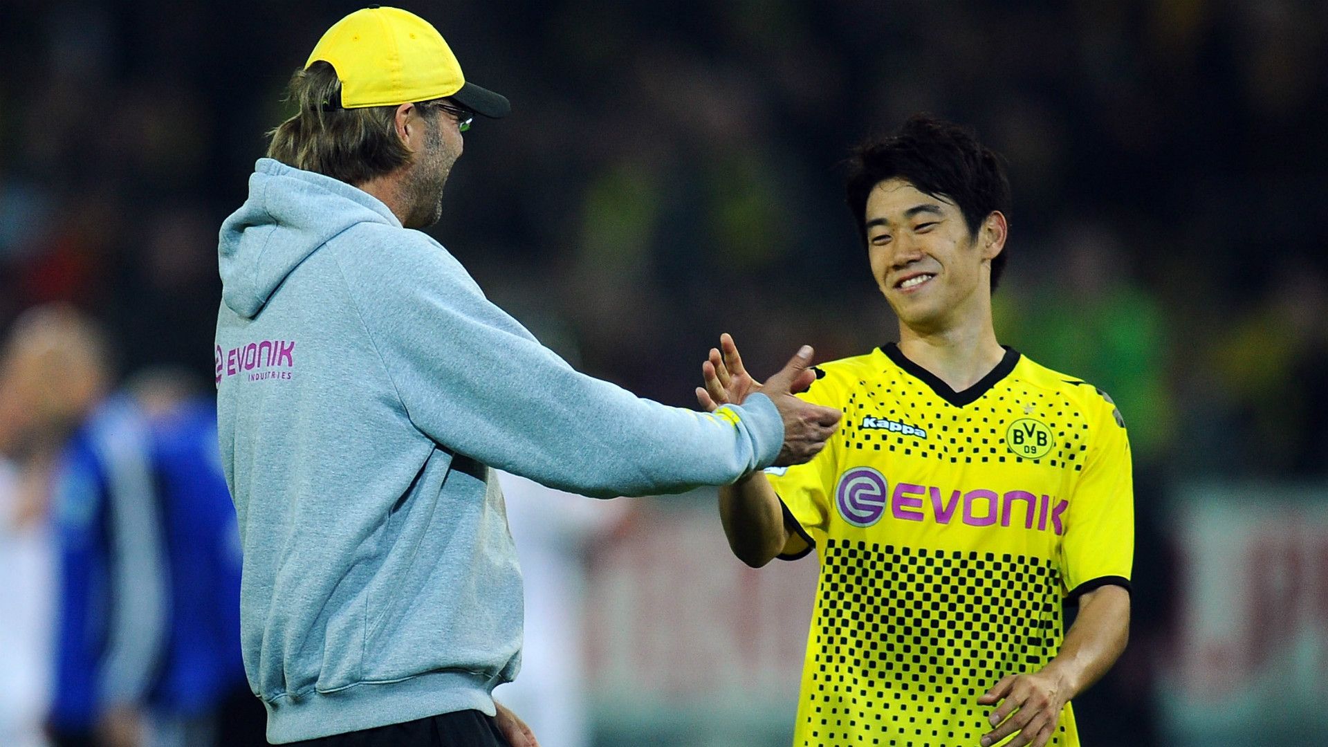 Jurgen Klopp Shinji Kagawa Borussia Dortmund