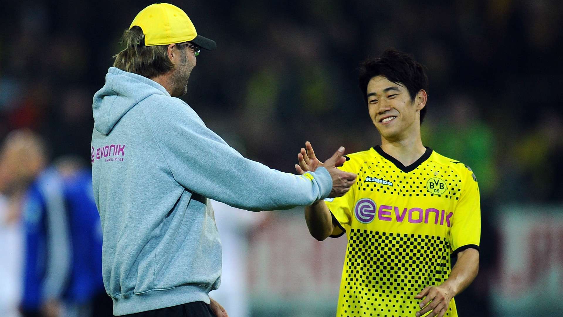 Jurgen Klopp Shinji Kagawa Borussia Dortmund