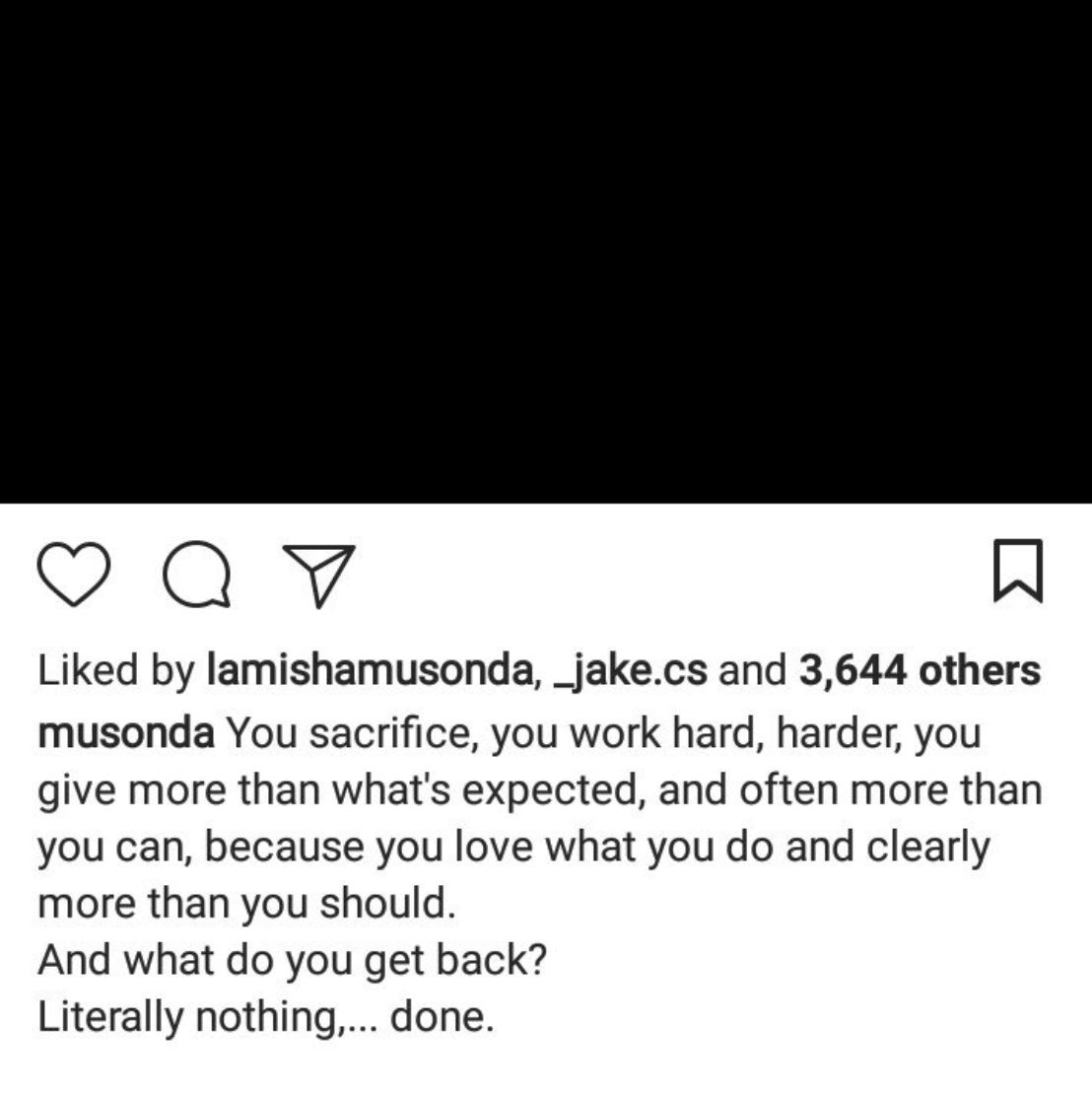 Charly Musonda Jr Instagram post