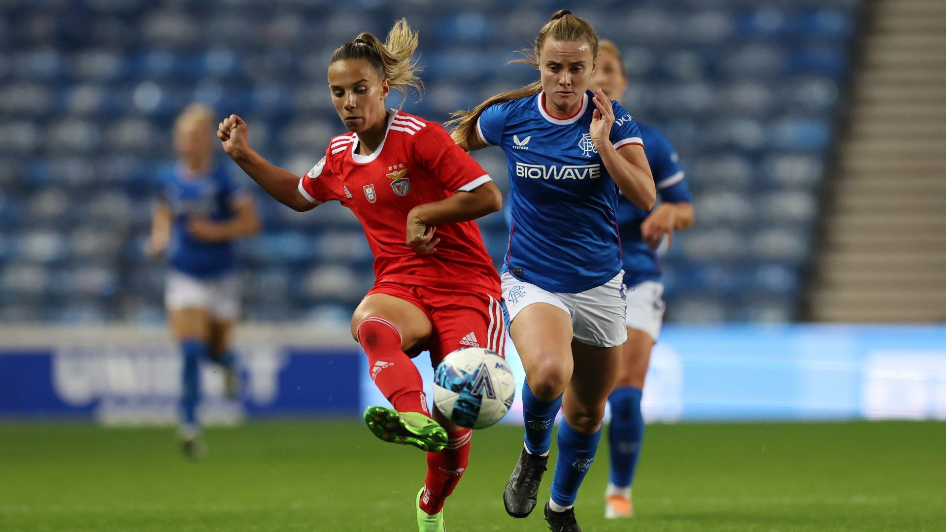 Lucia Alves Kirsty Howat Benfica Rangers Women 2022-23