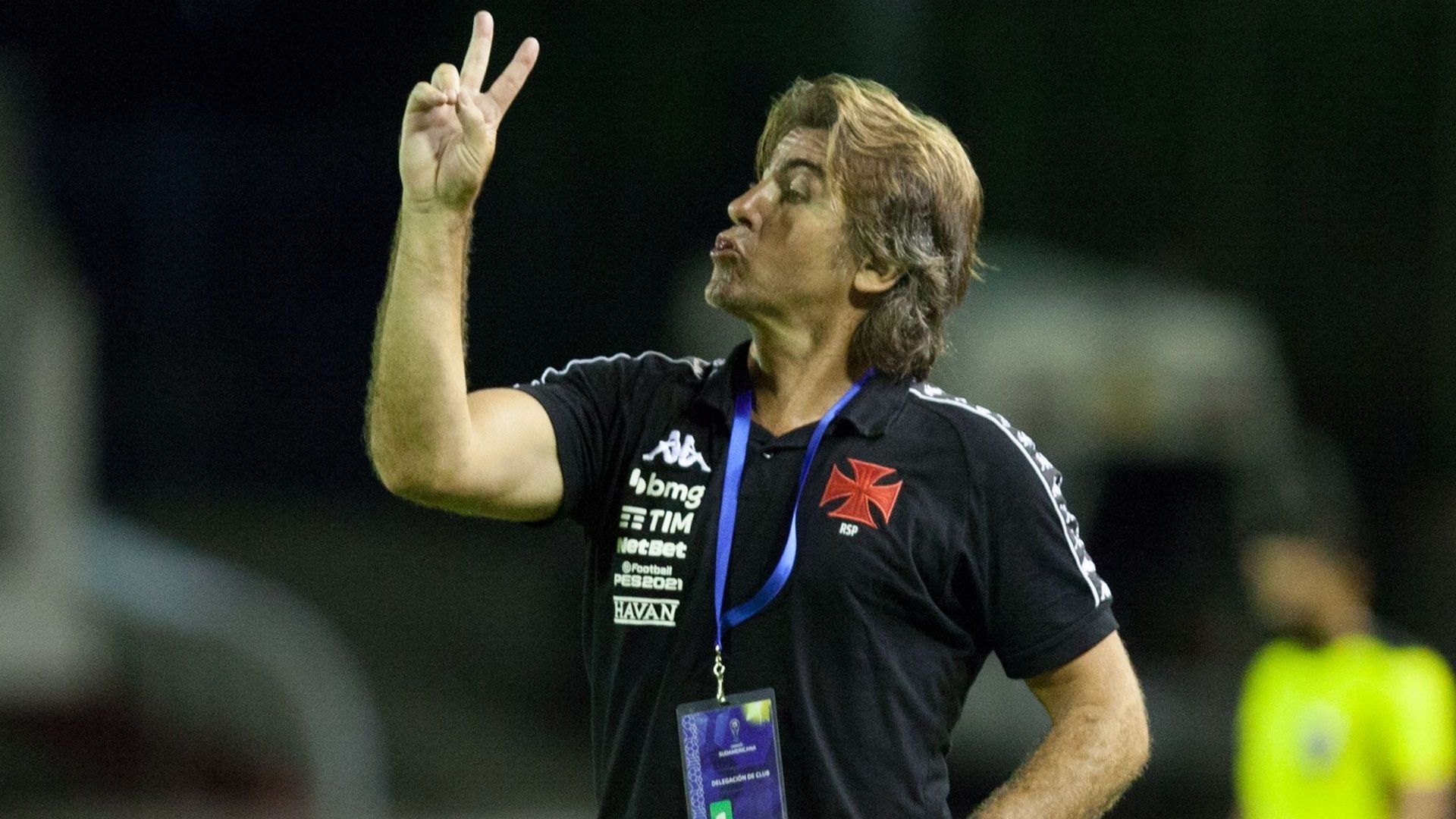 Ricardo Sá Pinto Vasco Caracas Copa Sul-Americana 04 11 2020