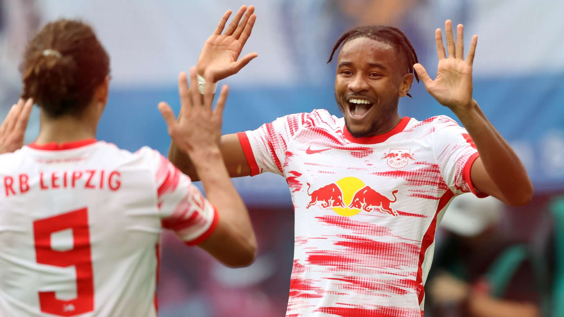 CHRISTOPHER NKUNKU LEIPZIG BUNDESLIGA 25092021