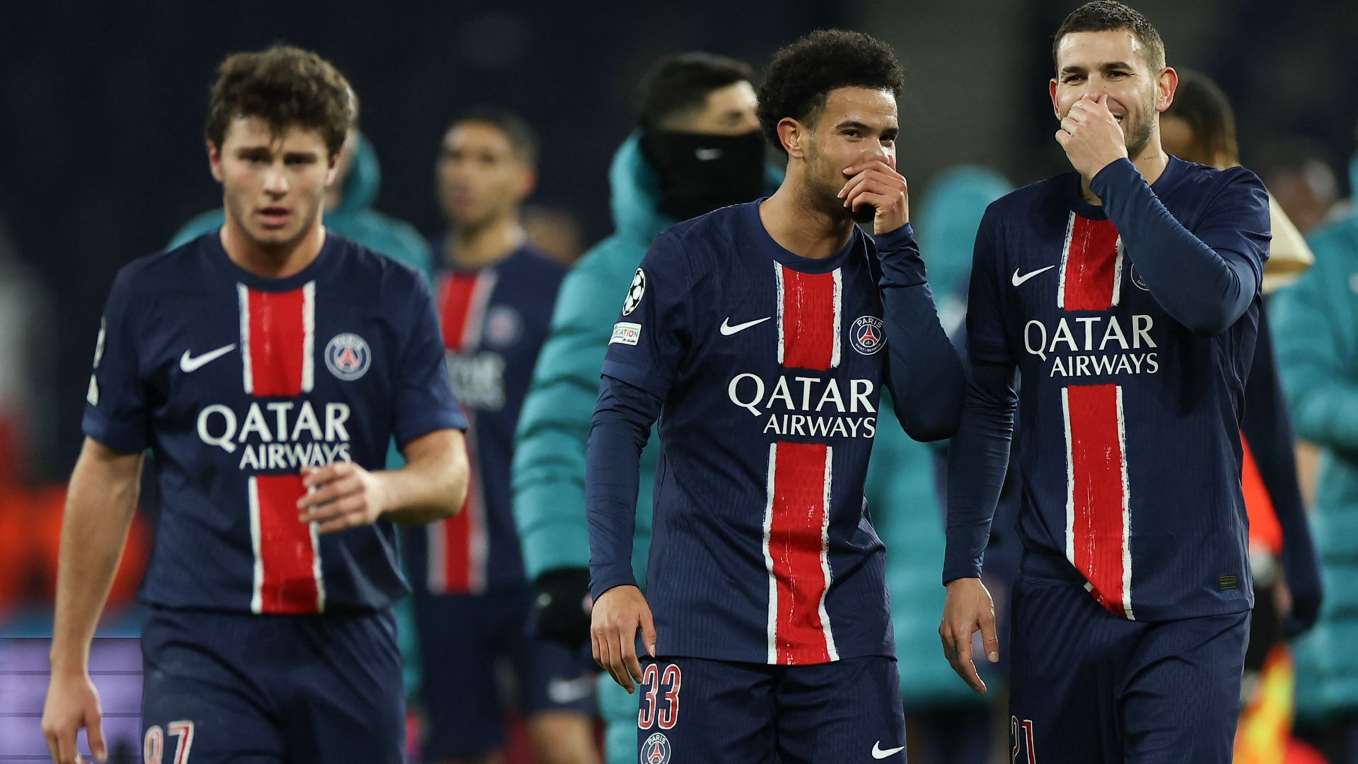 PSG Salzburg Warren Zaire-Emery Joao Neves