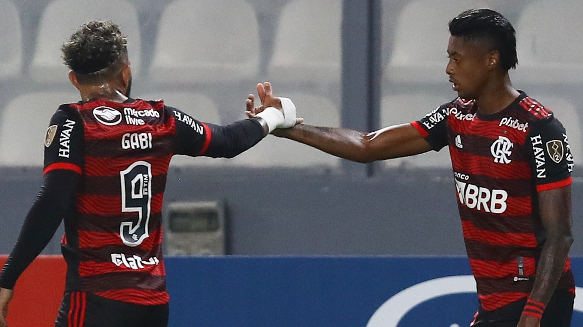 Gabigol Bruno Henrique Flamengo Sporting Cristal Libertadores 05 04 2022