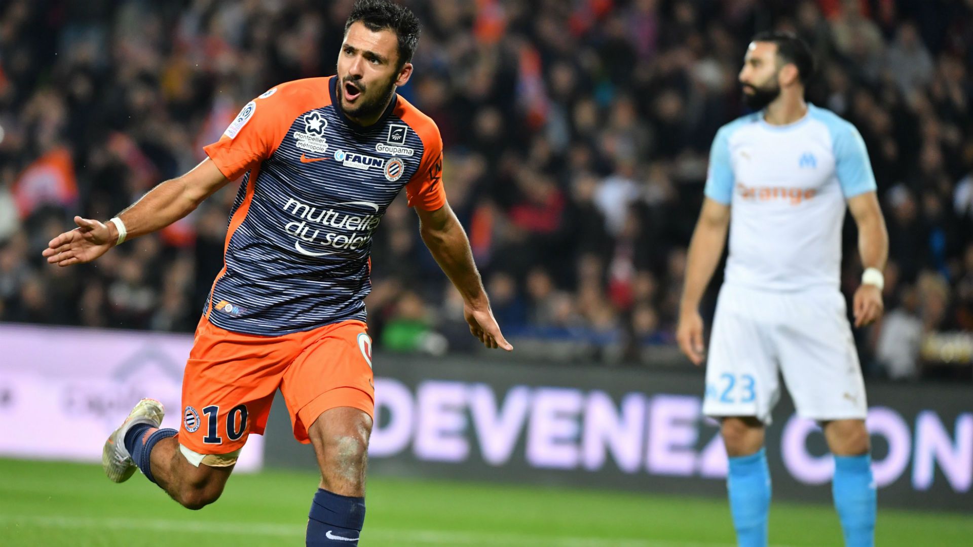 Gaetan Laborde Montpellier Marseille Ligue 1 04112018